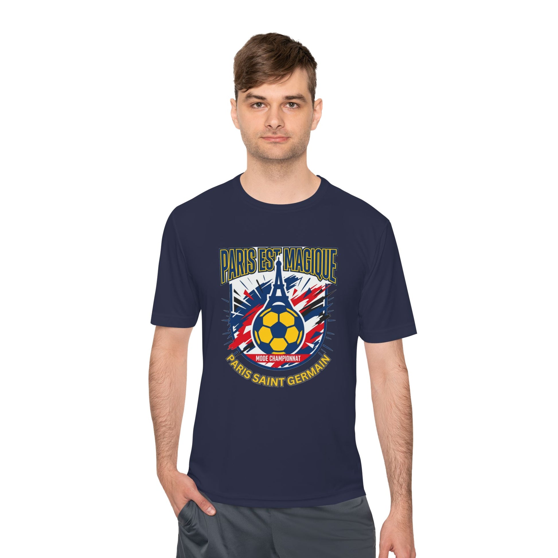 Paris Saint Germain Soccer Fans Tee — PSG Football Moisture-Wicking Tee - Trending Novelties & Gifts