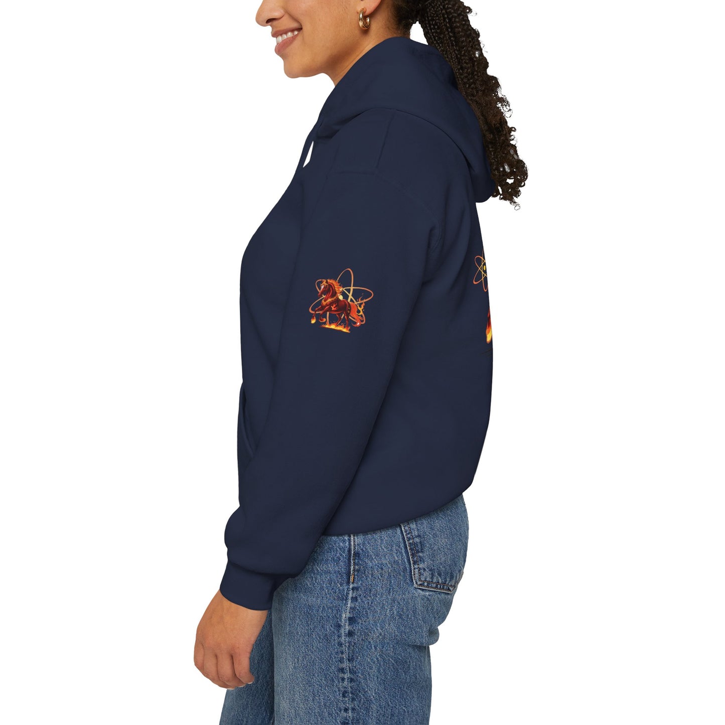 Horse of Fire Hoodie – Chinese New Year Lucky Horse Novelty Tee