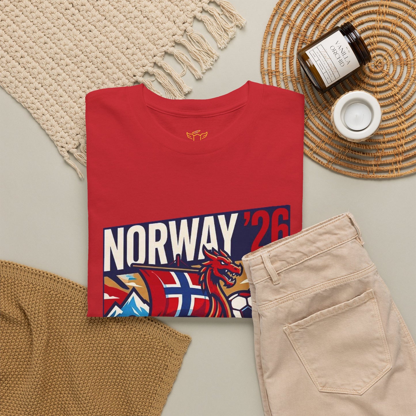 Leaders of the North: Norway '26 Soccer Fan Tee
