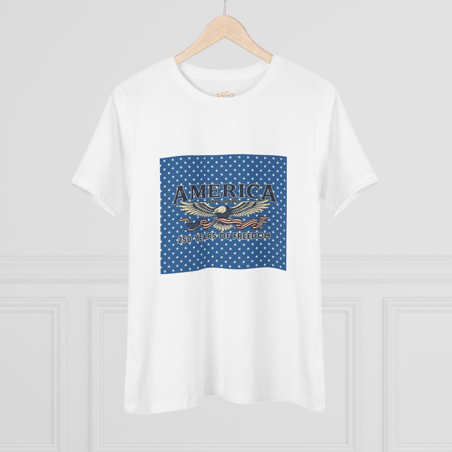 America 250 Years Anniversary Patriotic Eagle T‑Shirt – USA 250th ANNIVERSARY Cotton Tee - Trending Novelties & Gifts