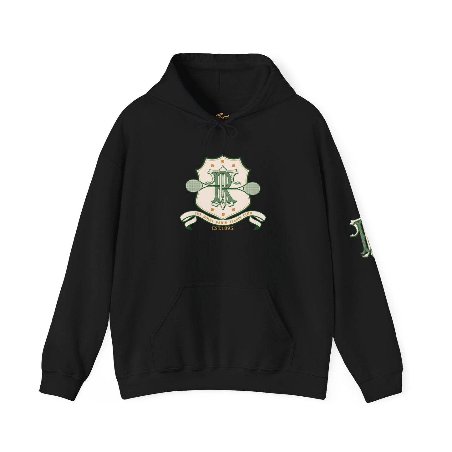 The Royal Paris Tennis Club Hoodie – Vintage Tennis  Crest Pullover