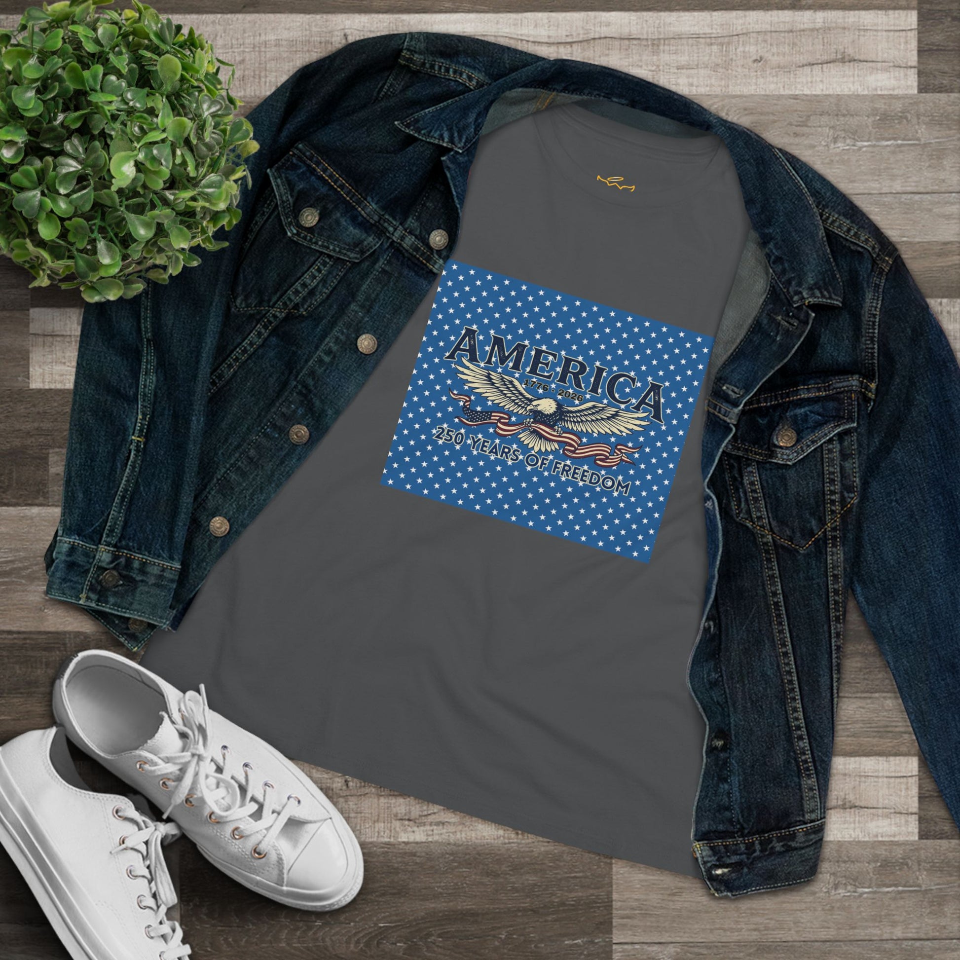 America 250 Years Anniversary Patriotic Eagle T‑Shirt – USA 250th ANNIVERSARY Cotton Tee - Trending Novelties & Gifts