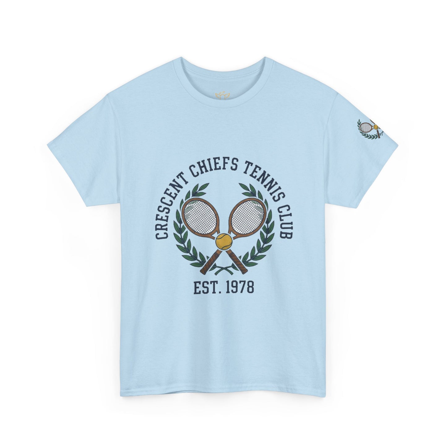 Vintage Tennis T-Shirt — Crescent Chiefs Tennis Club Est. 1978