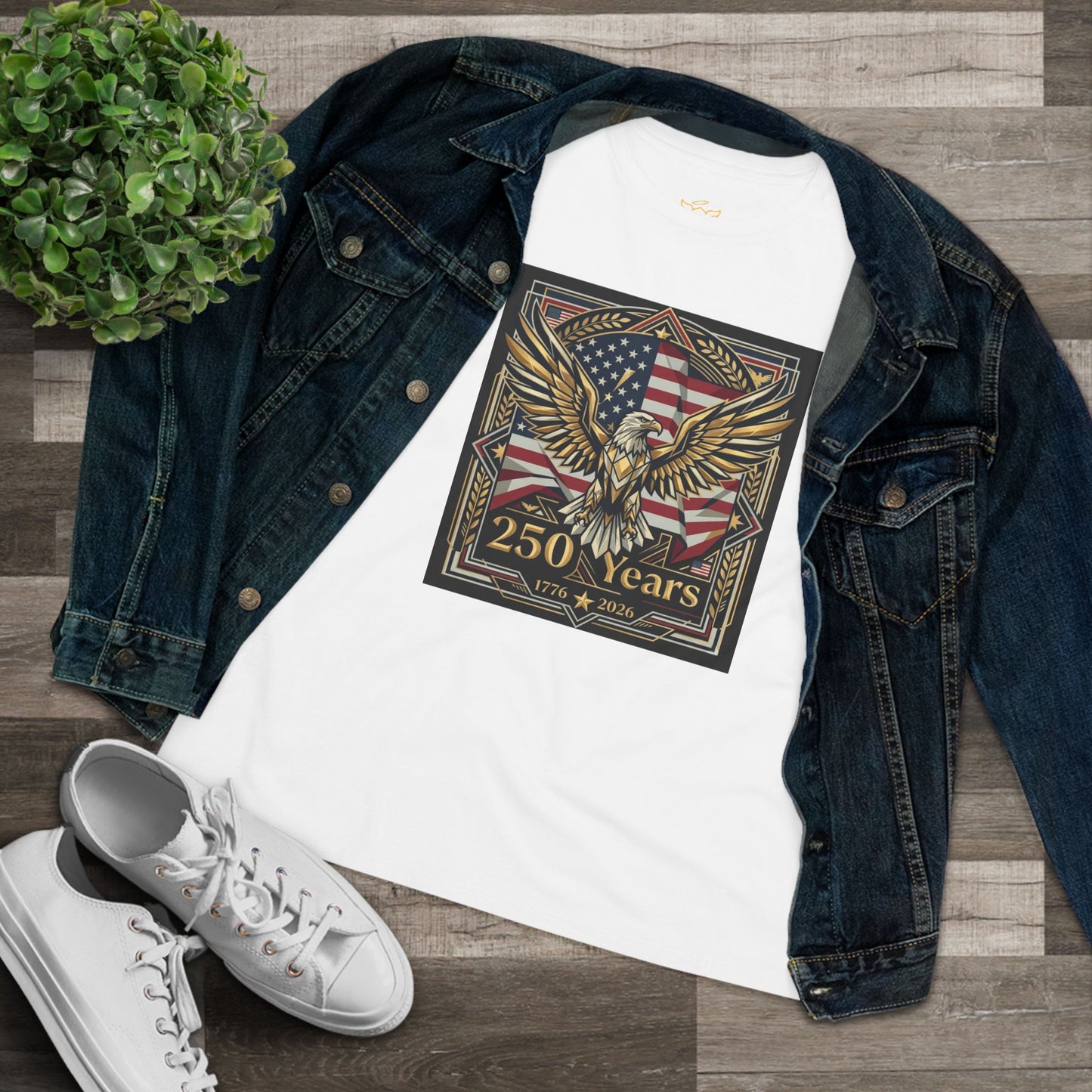 USA 250th ANNIVERSARY Women's Tee | America 250 Years of Freedom Women's T-shirt - Trending Novelties & Gifts