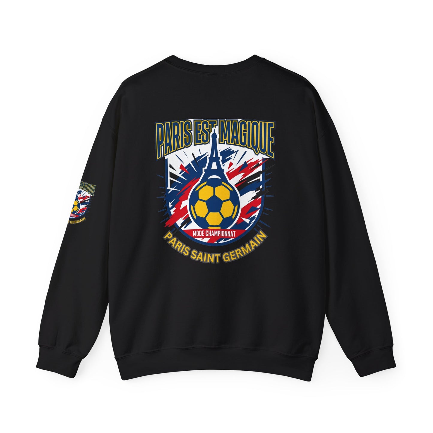 Paris Saint Germain Soccer Crest Sweatshirt | Paris Saint Germain soccer fans Sweatshirt - Trending Novelties & Gifts