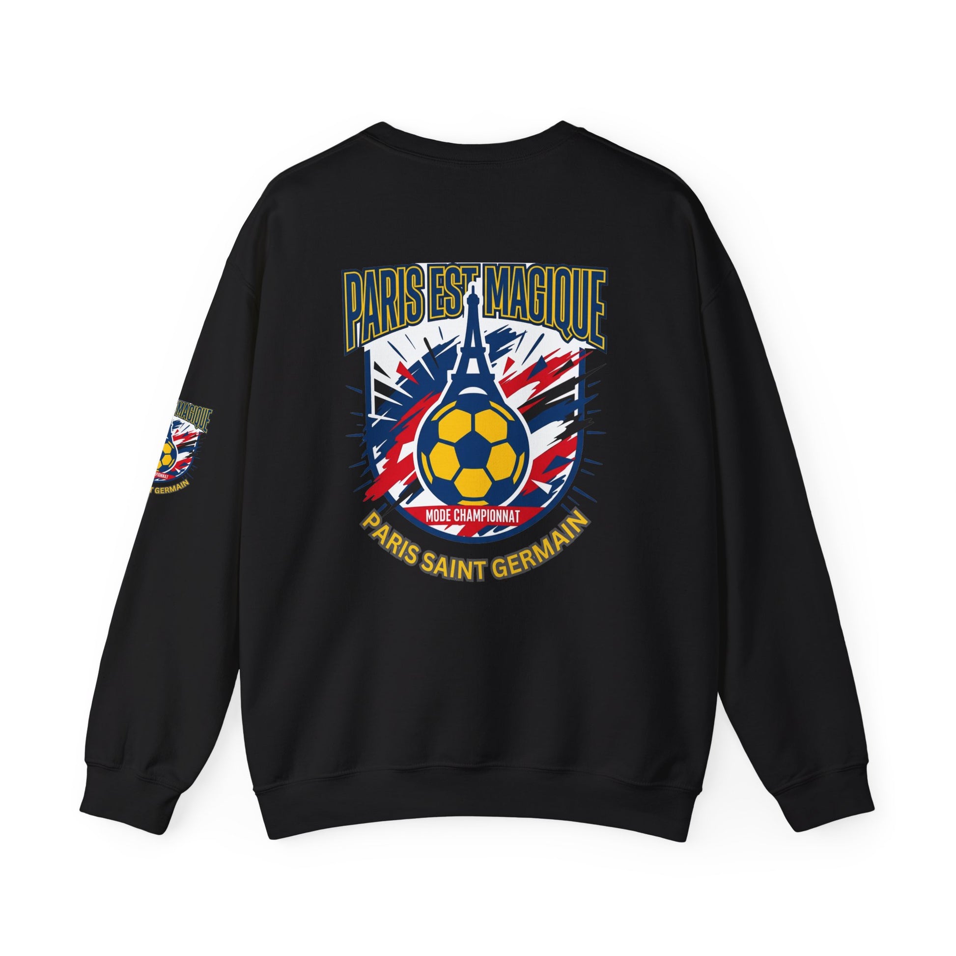 Paris Saint Germain Soccer Crest Sweatshirt | Paris Saint Germain soccer fans Sweatshirt - Trending Novelties & Gifts