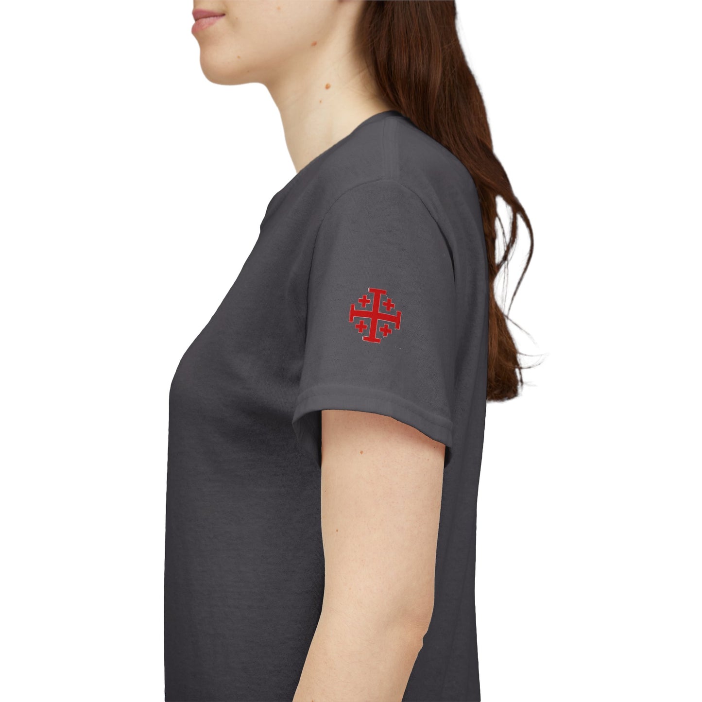 Deus Vult T-Shirt — Medieval Knight Cross Graphic Tee (CT)