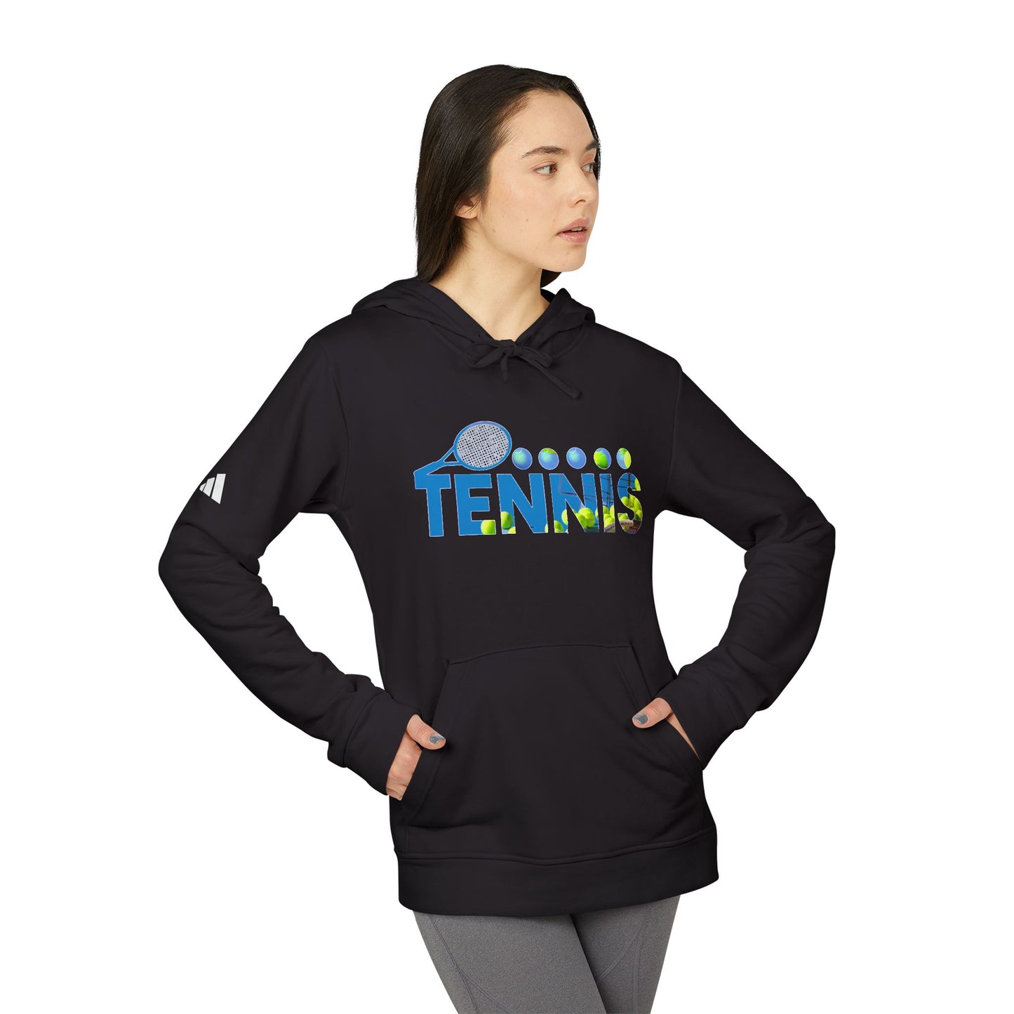 Adidas Tennis Sport Hoodie (Sky Creative1)