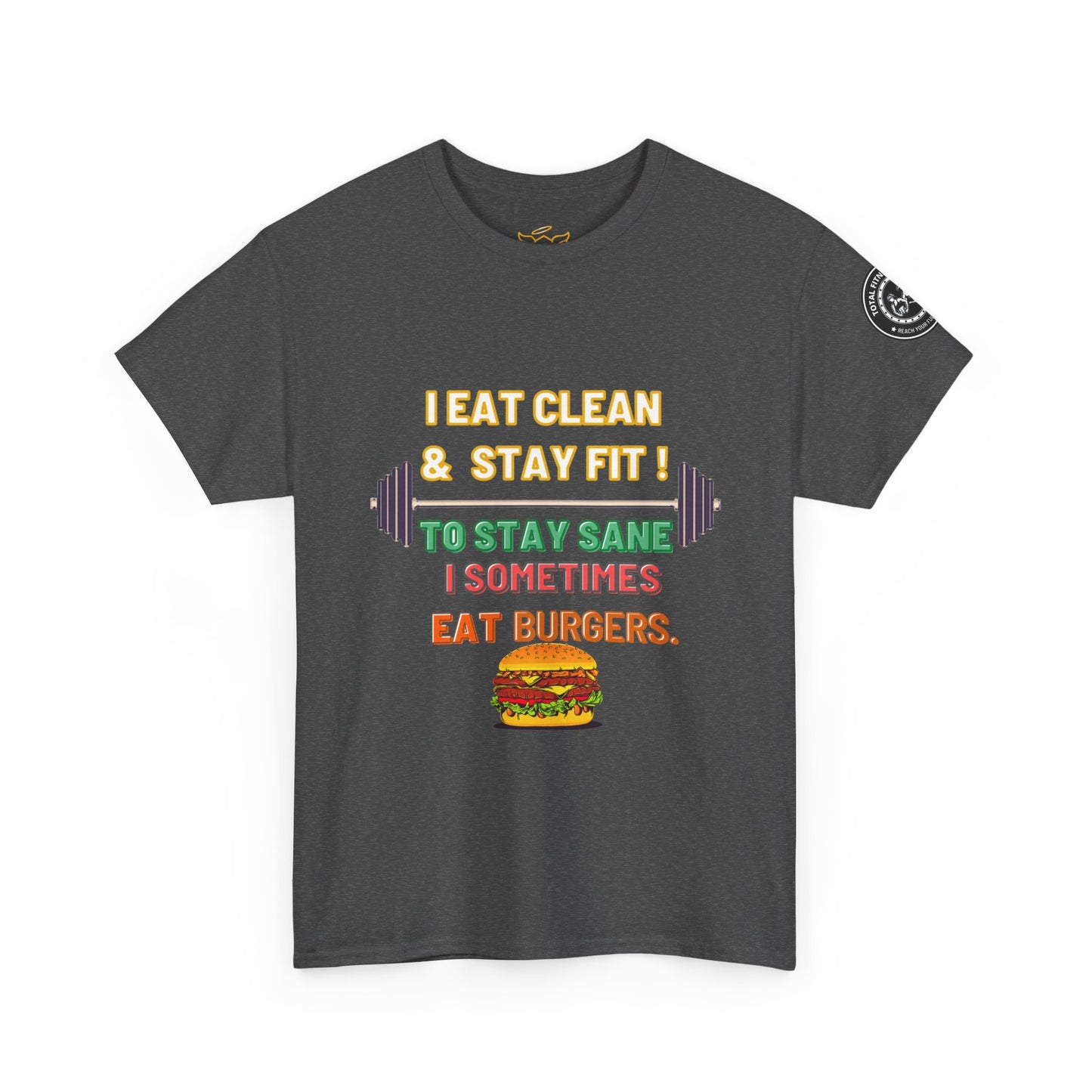 Fitness Quotes Gym Unisex Heavy Cotton Tee 4. FQT