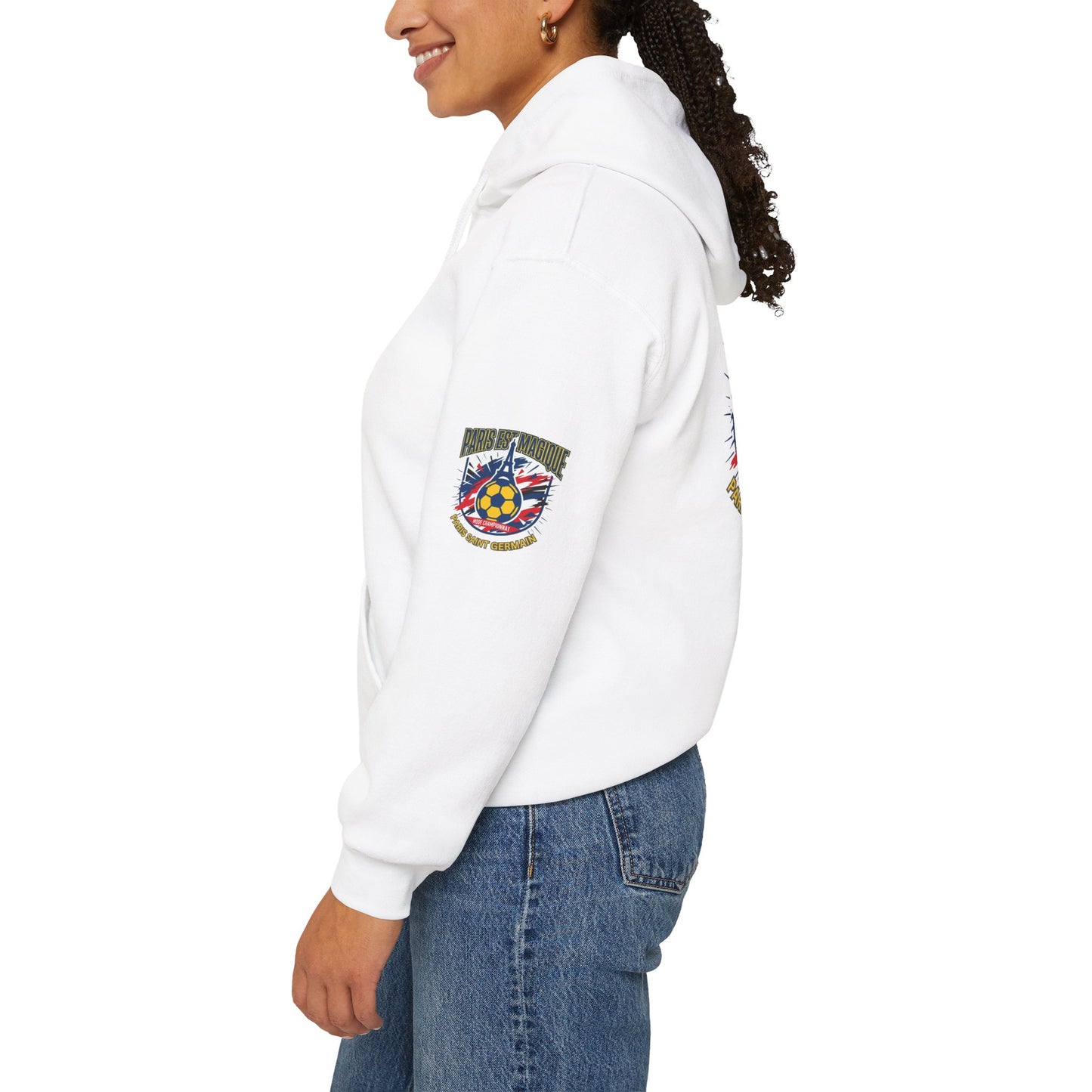 Paris Saint Germain Soccer Crest Hoodie | Paris Saint Germain Soccer Fans Hoodie
