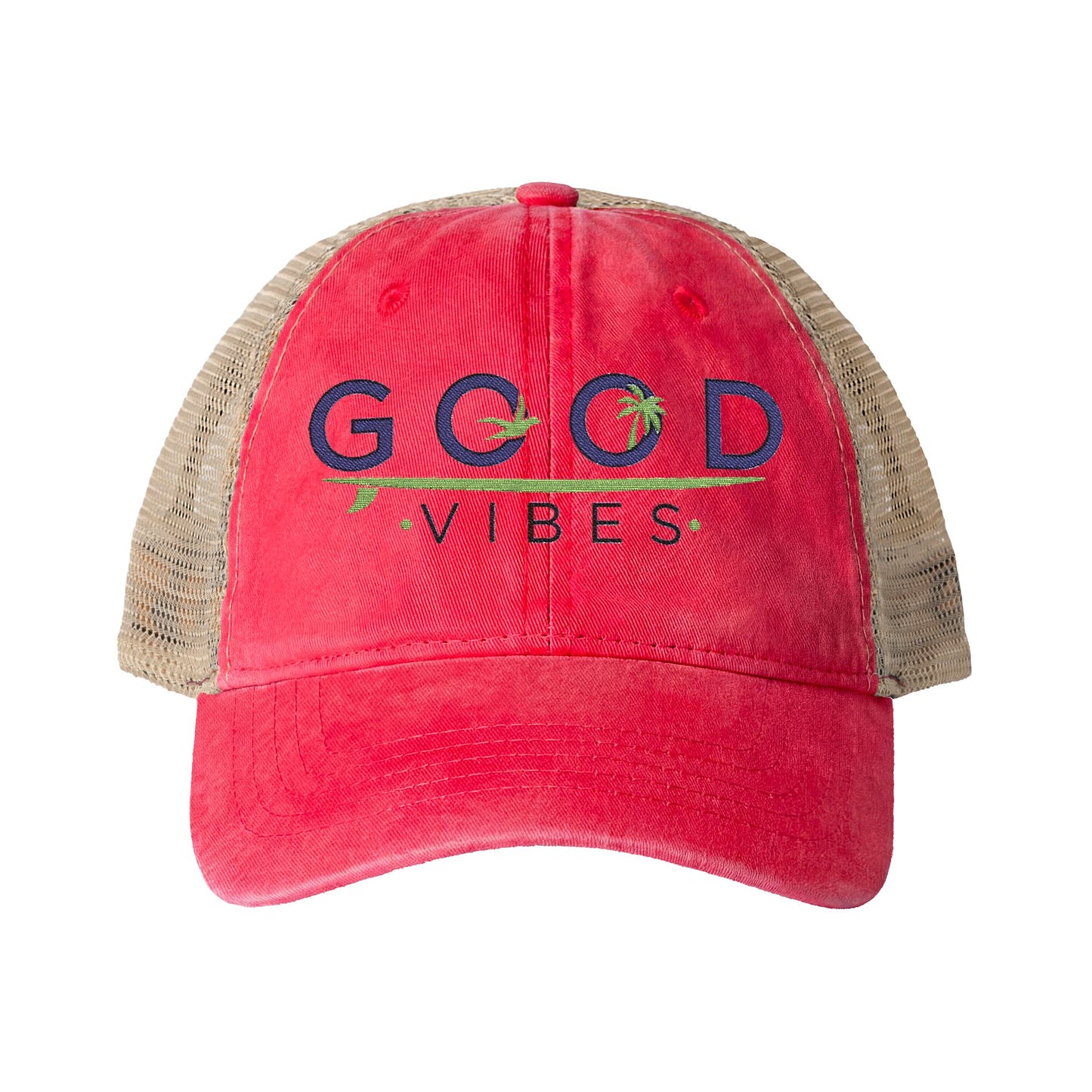 Women's Washed Mesh-Back Cap, Summer Cap - Trending Novelties & Gifts