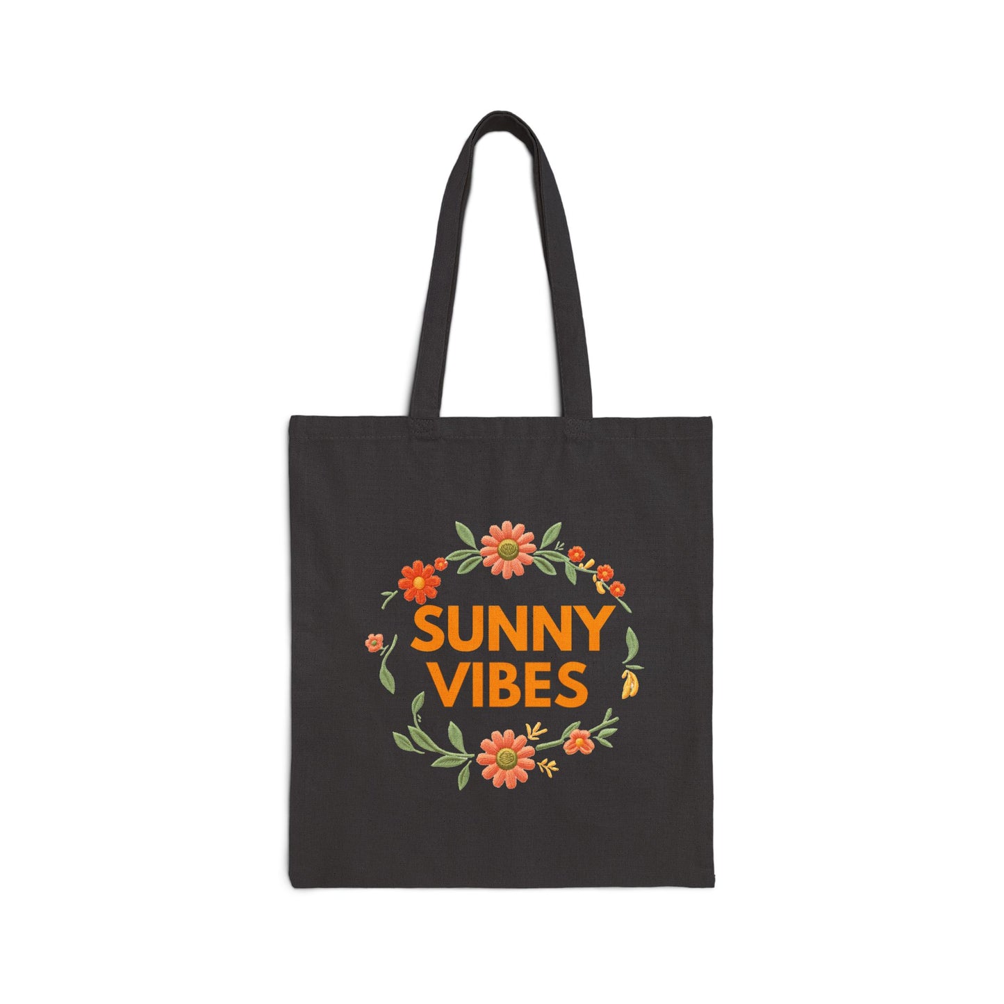 Sunny Vibes Floral Tote Bag . SUMMER BAG - Trending Novelties & Gifts