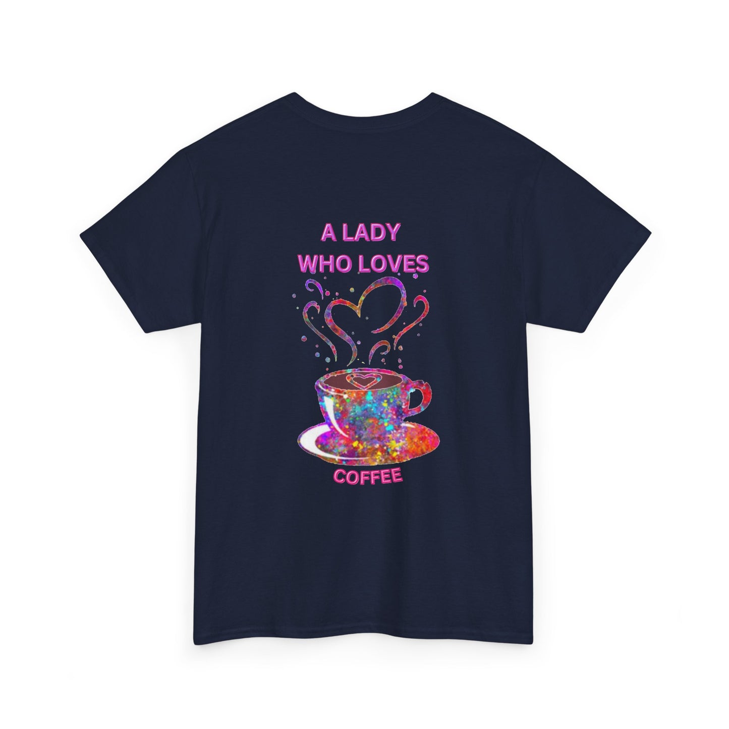 Coffee Lover Cotton Tee - For Women Who Love Coffee