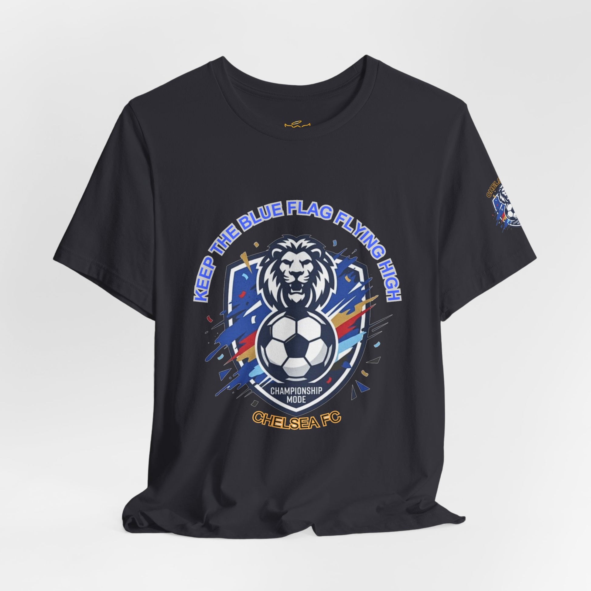 Keep the Blue Flag Flying High Tee | Retro Soccer, Chelsea Pride - Trending Novelties & Gifts