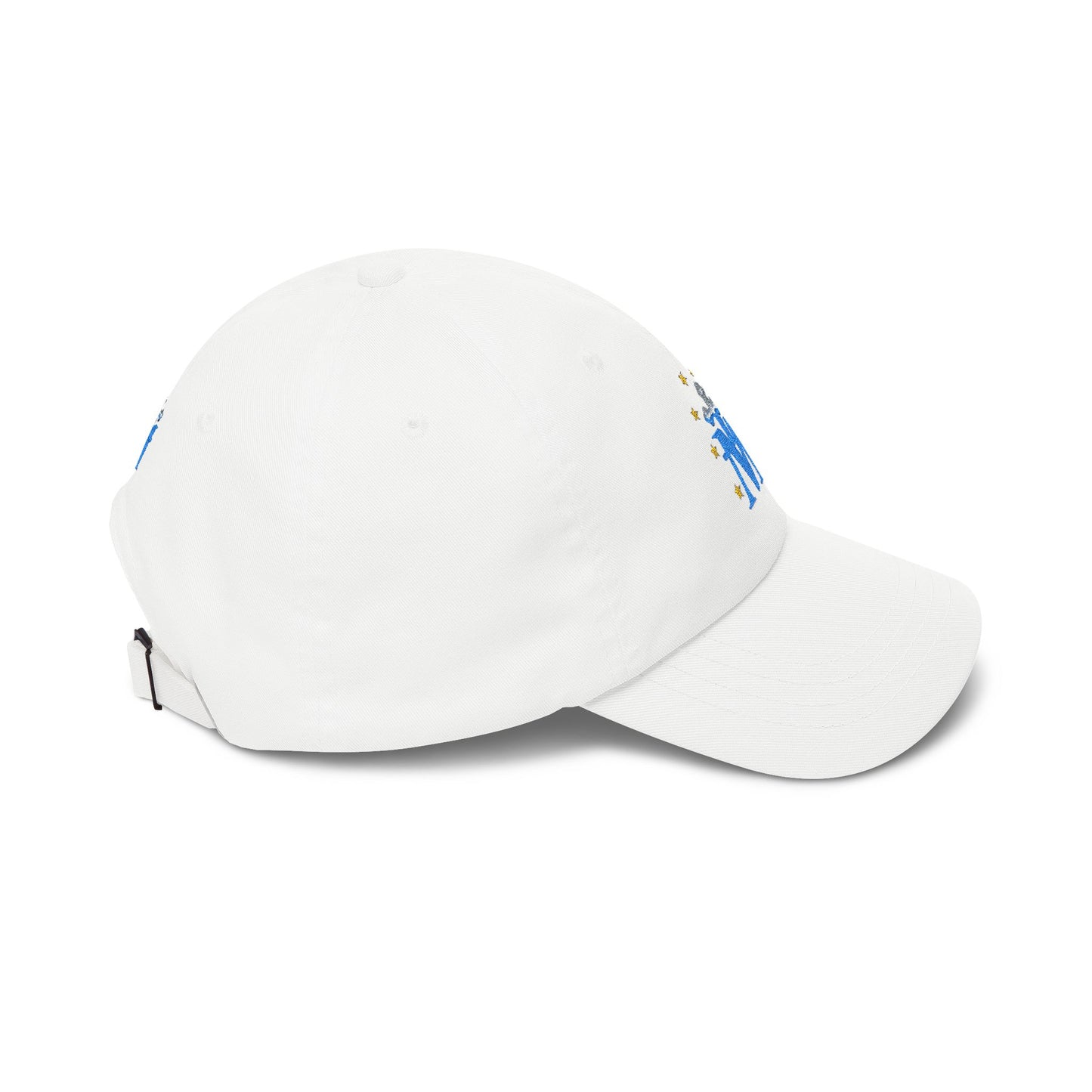 Marian 'M' Embroidered Cap — Blue Marian Monogram Cap (EM)