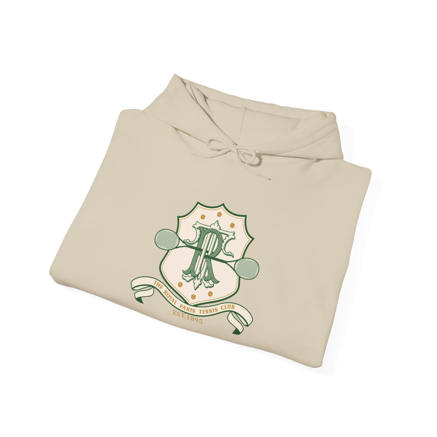 The Royal Paris Tennis Club Hoodie – Vintage Tennis  Crest Pullover