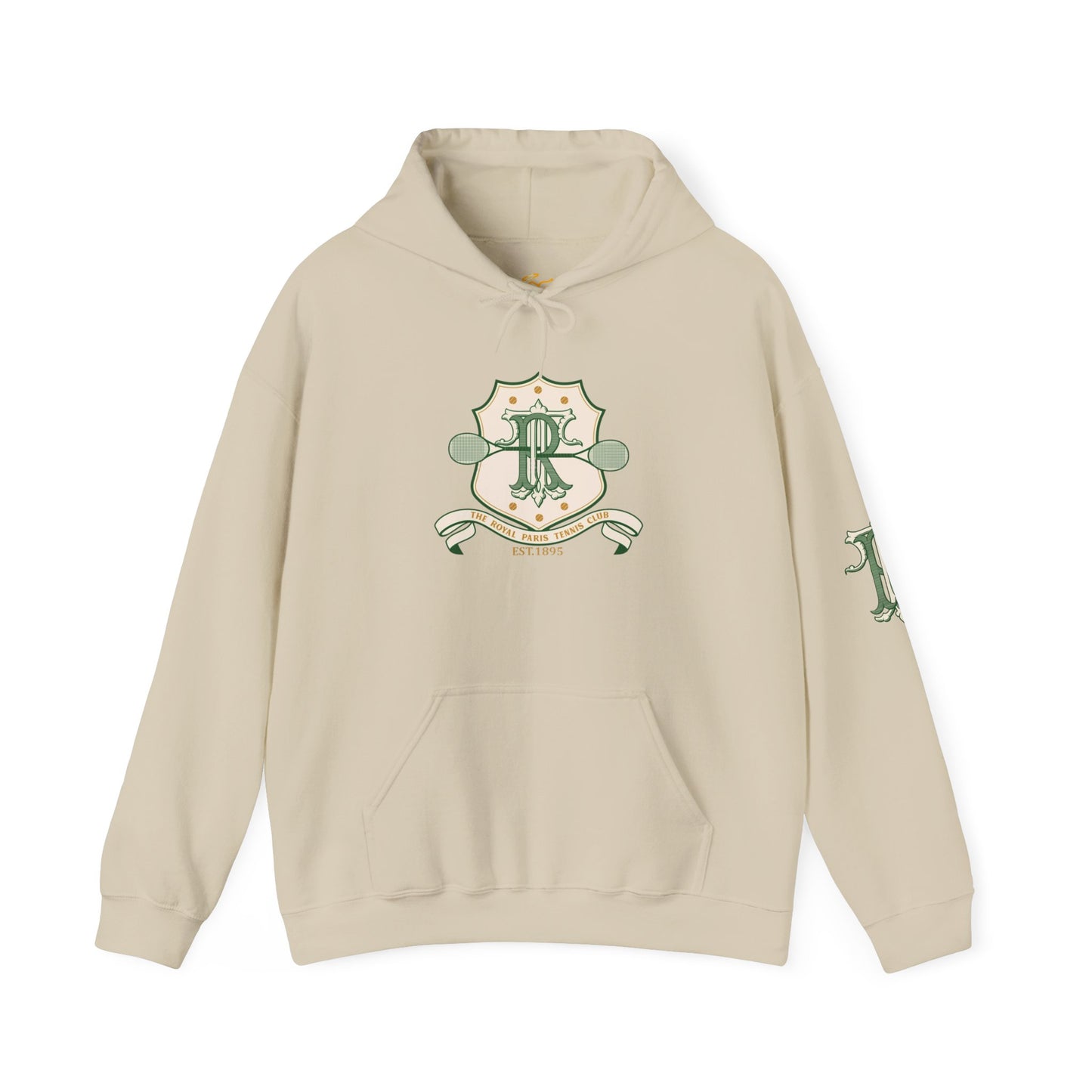 The Royal Paris Tennis Club Hoodie – Vintage Tennis  Crest Pullover