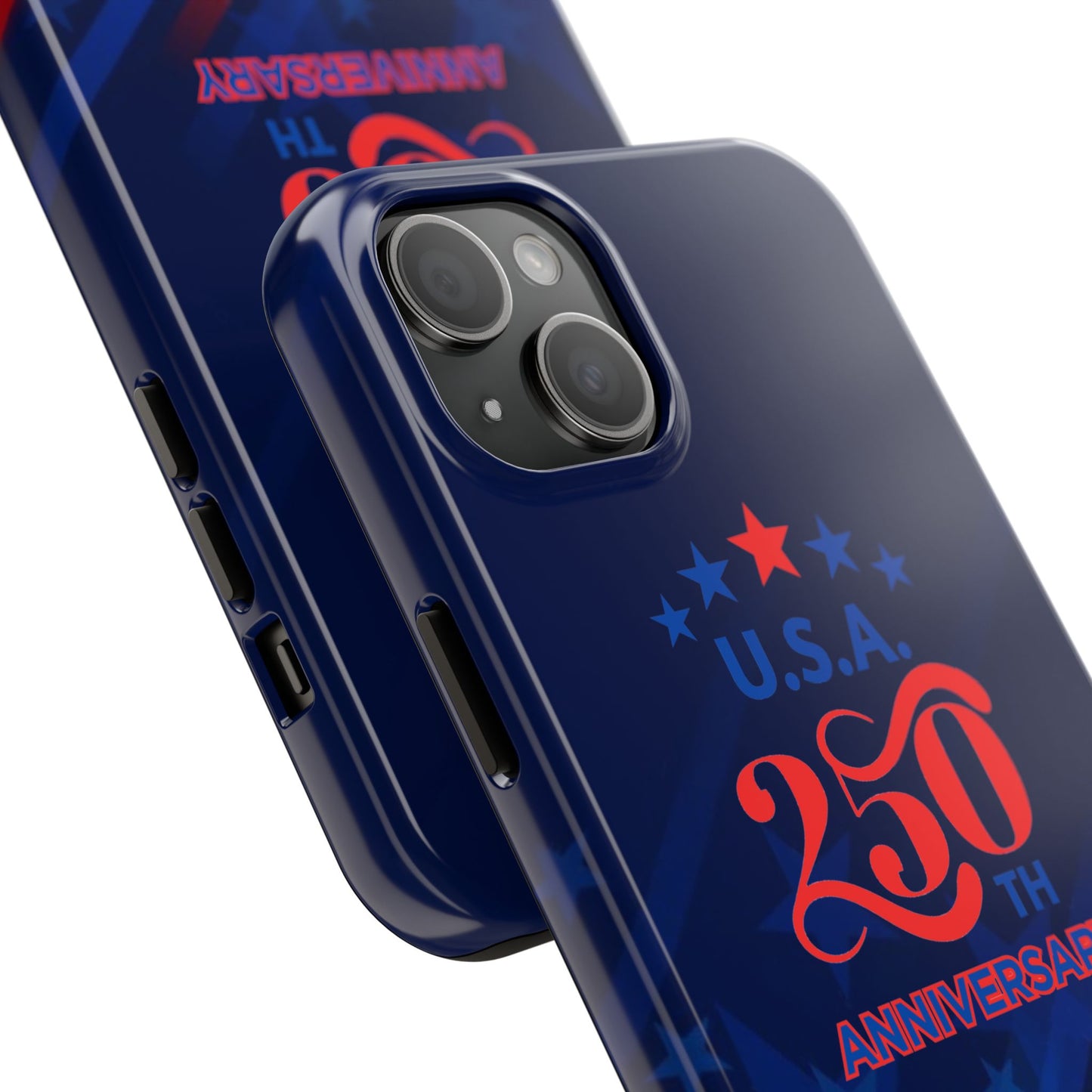 USA 250th Anniversary Tough Phone Case – Patriotic "American Flag" Design - Trending Novelties & Gifts