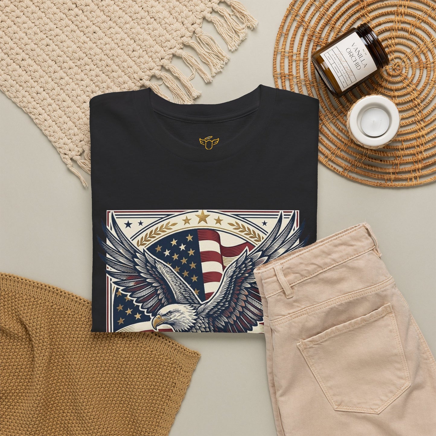 USA 250th ANNIVERSARY Eagle T-Shirt —  AMERICA'S 250 Years ANNIVERSARY of Freedom Tee - Trending Novelties & Gifts