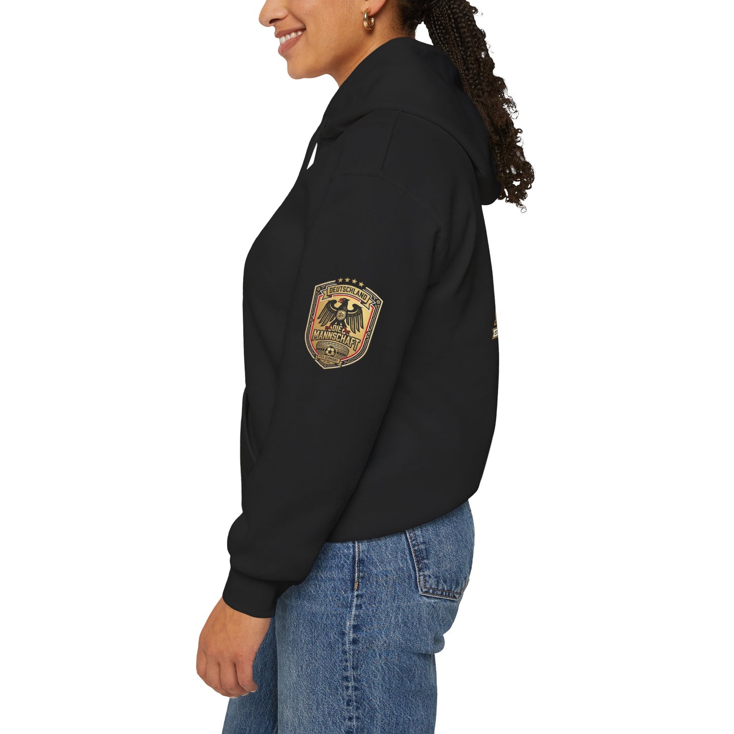 Germany Soccer Die Mannschaft Crest Hoodie – Vintage Germany Soccer Crest Pullover