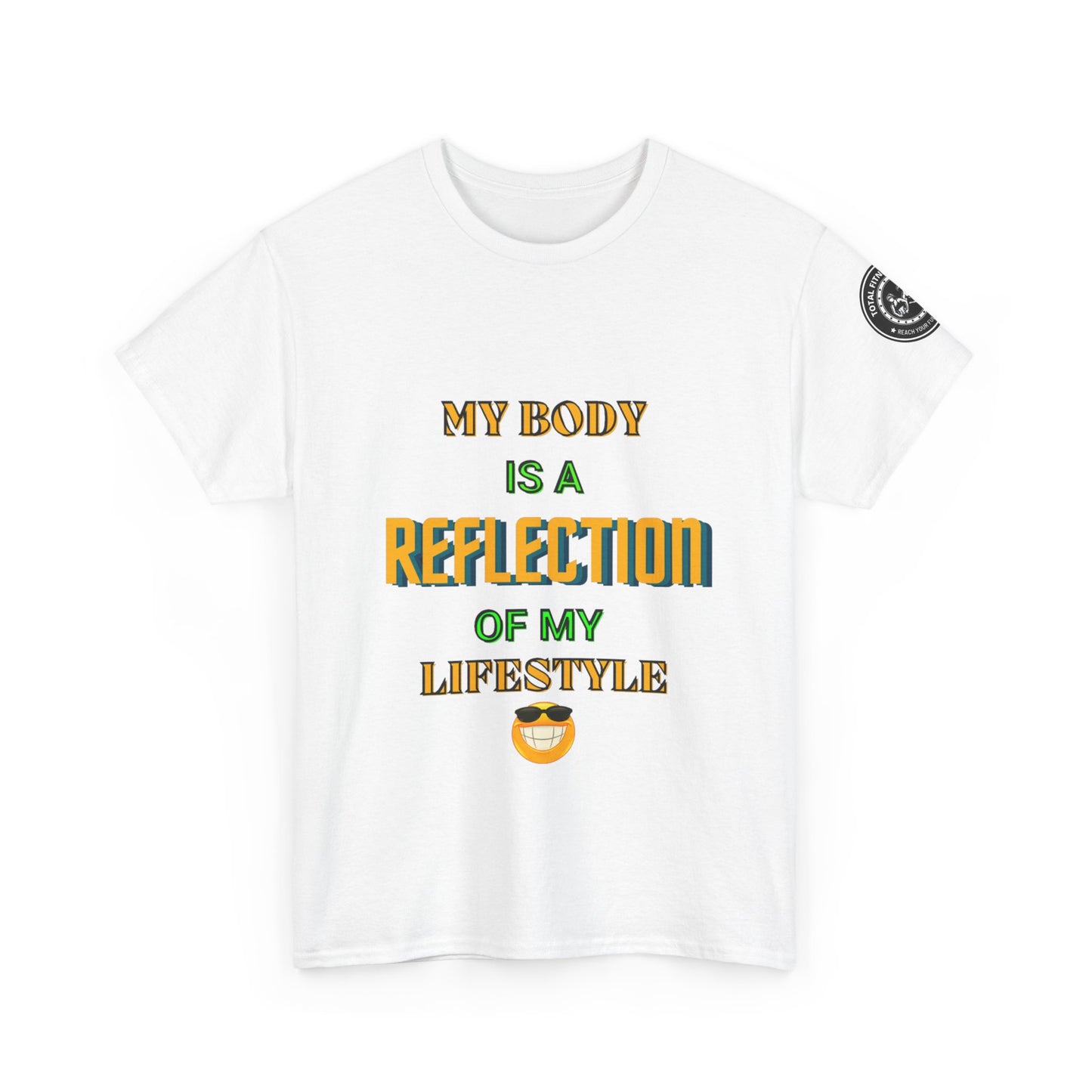 Fitness Quotes Unisex Heavy Cotton Tee 7. FQT