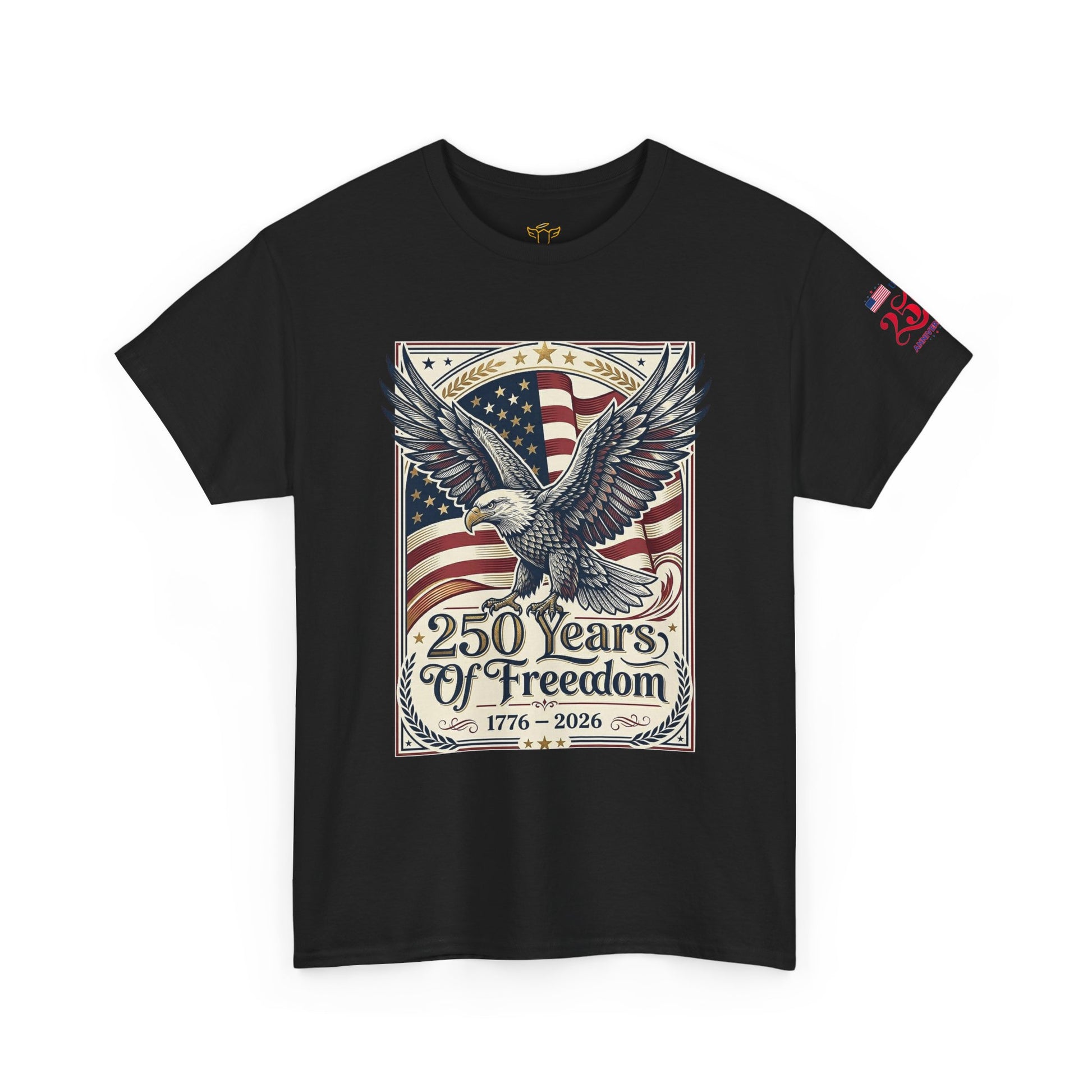USA 250th ANNIVERSARY Eagle T-Shirt —  AMERICA'S 250 Years ANNIVERSARY of Freedom Tee - Trending Novelties & Gifts