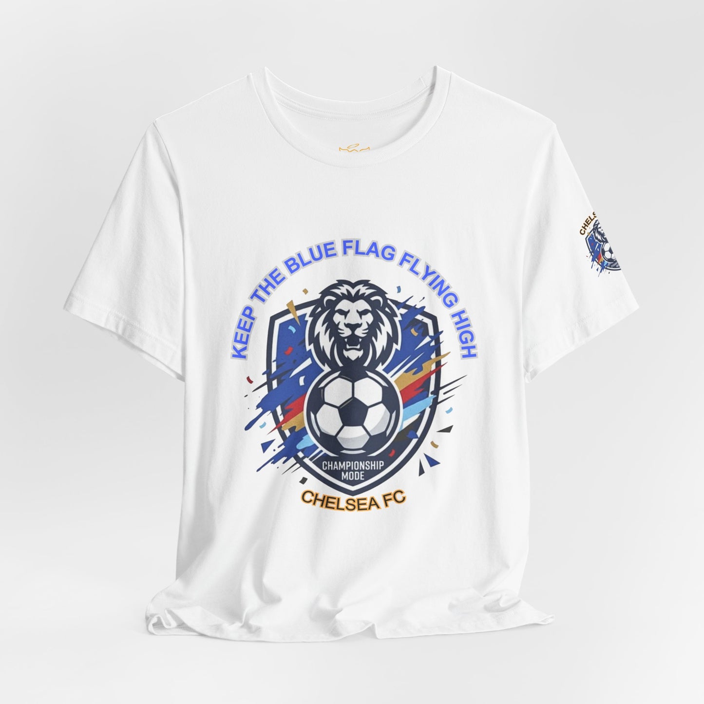 Keep the Blue Flag Flying High Tee | Retro Soccer, Chelsea Pride - Trending Novelties & Gifts