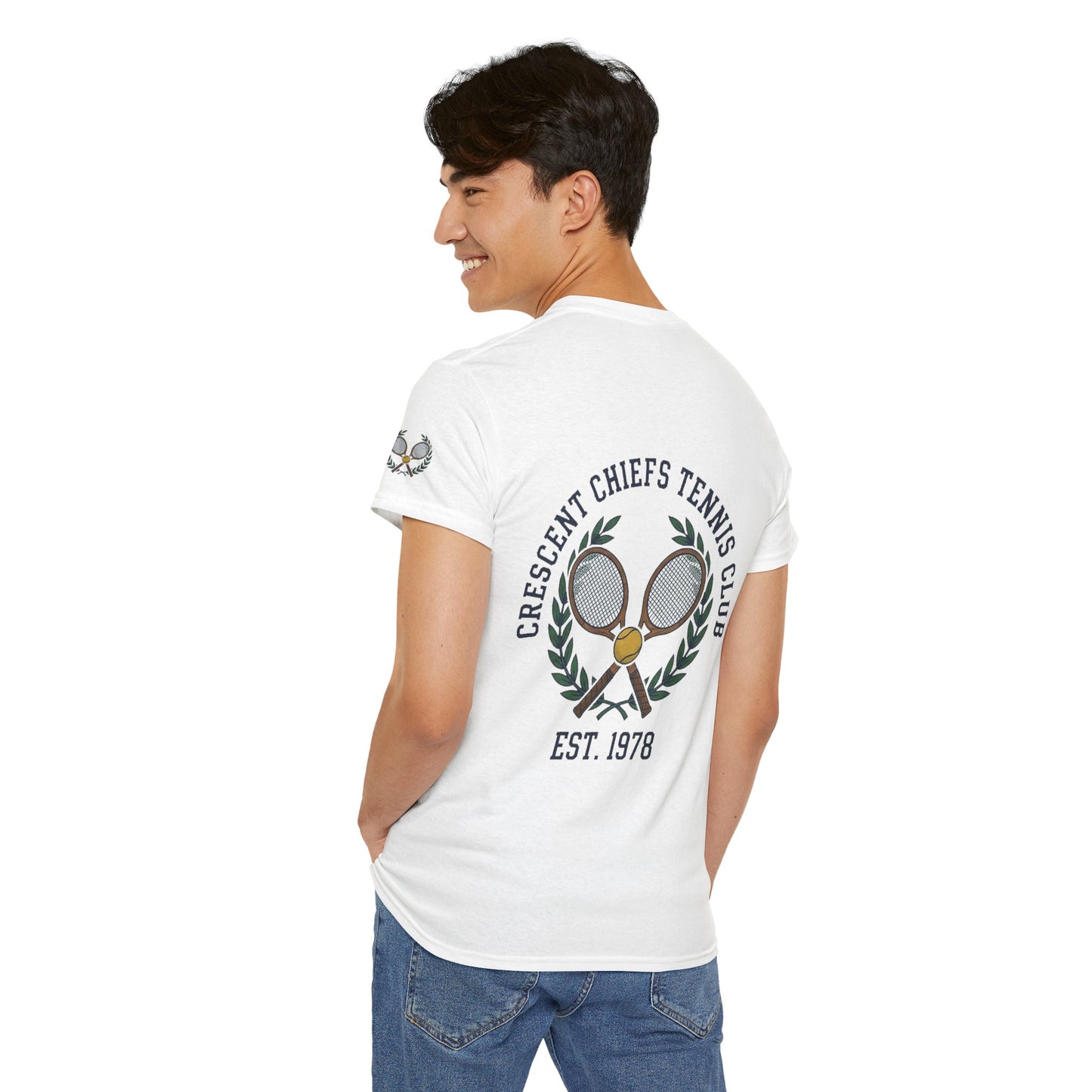 Vintage Tennis T-Shirt — Crescent Chiefs Tennis Club Est. 1978