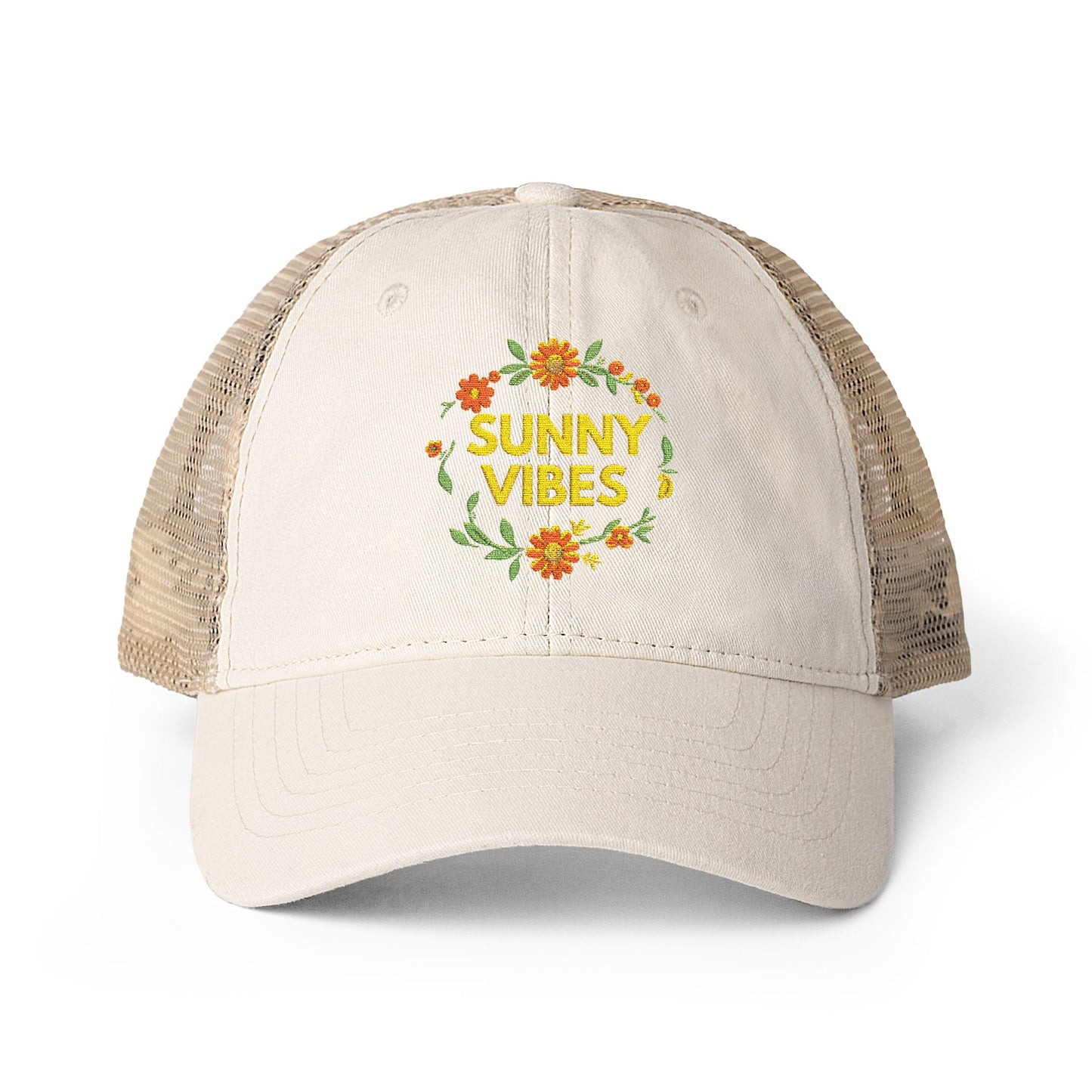 Summer Fun Women's Washed Mesh-Back Cap - Trending Novelties & Gifts