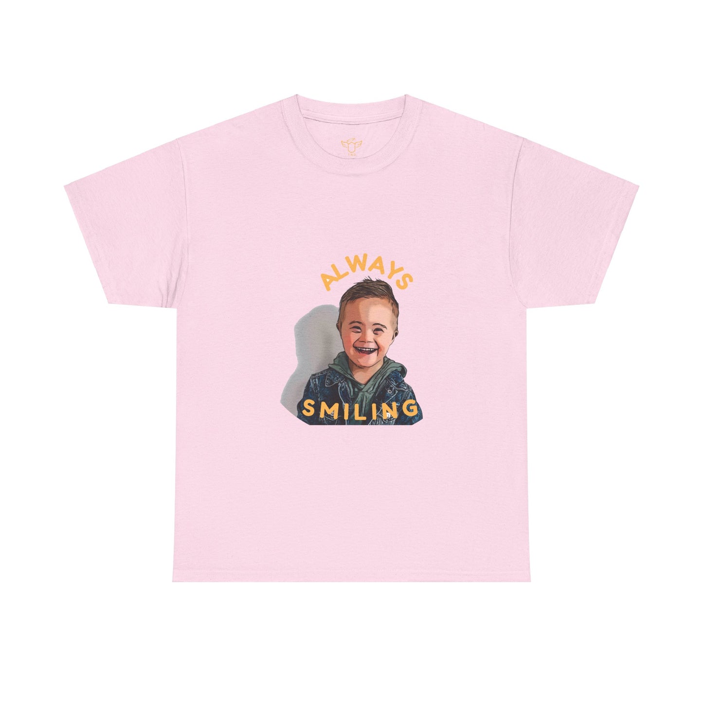 Novelty Tee for Fans of Instagram's OurHuddyBuddy Smiling Boy