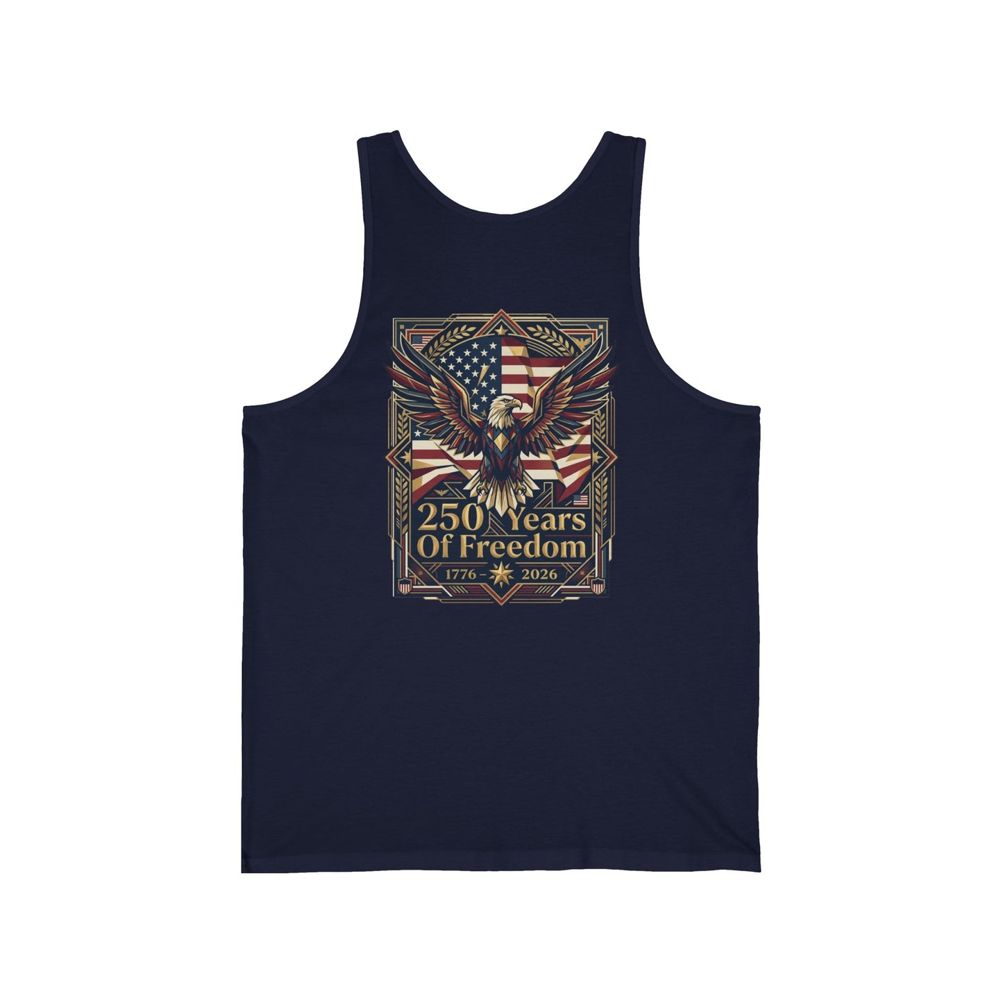 America 250 Years of Freedom Eagle Women's Tank Top — USA 250th ANNIVERSARY Tank Top
