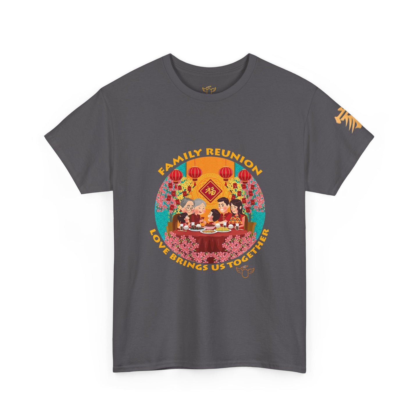 Family Reunion T-Shirt — "Family Reunion: Love Brings Us Together" Novelty Tee