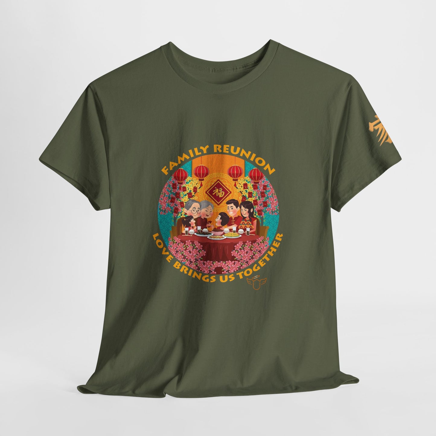 Family Reunion T-Shirt — "Family Reunion: Love Brings Us Together" Novelty Tee