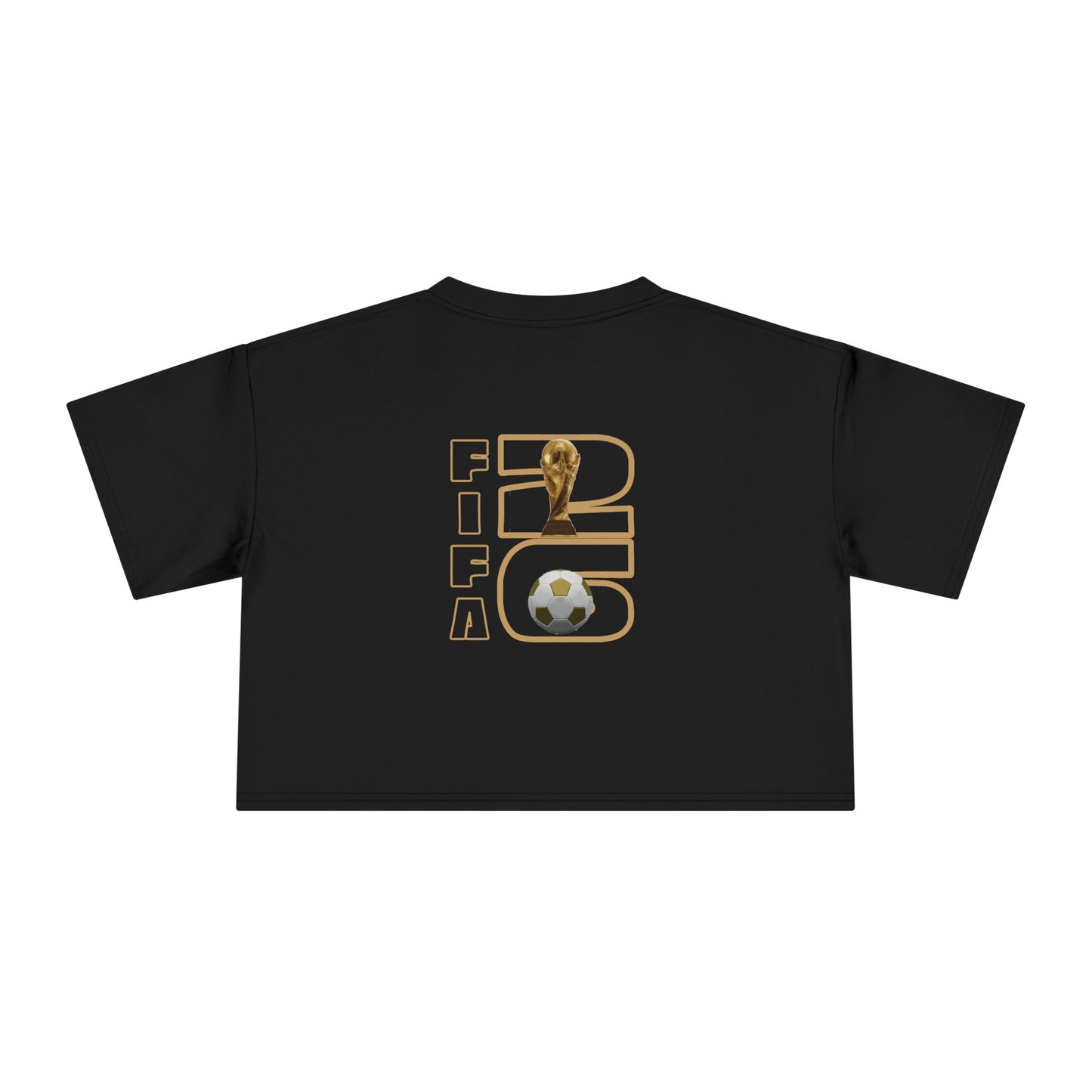 Women's Crop Tee — FIFA World Cup Soccer '26 Graphic