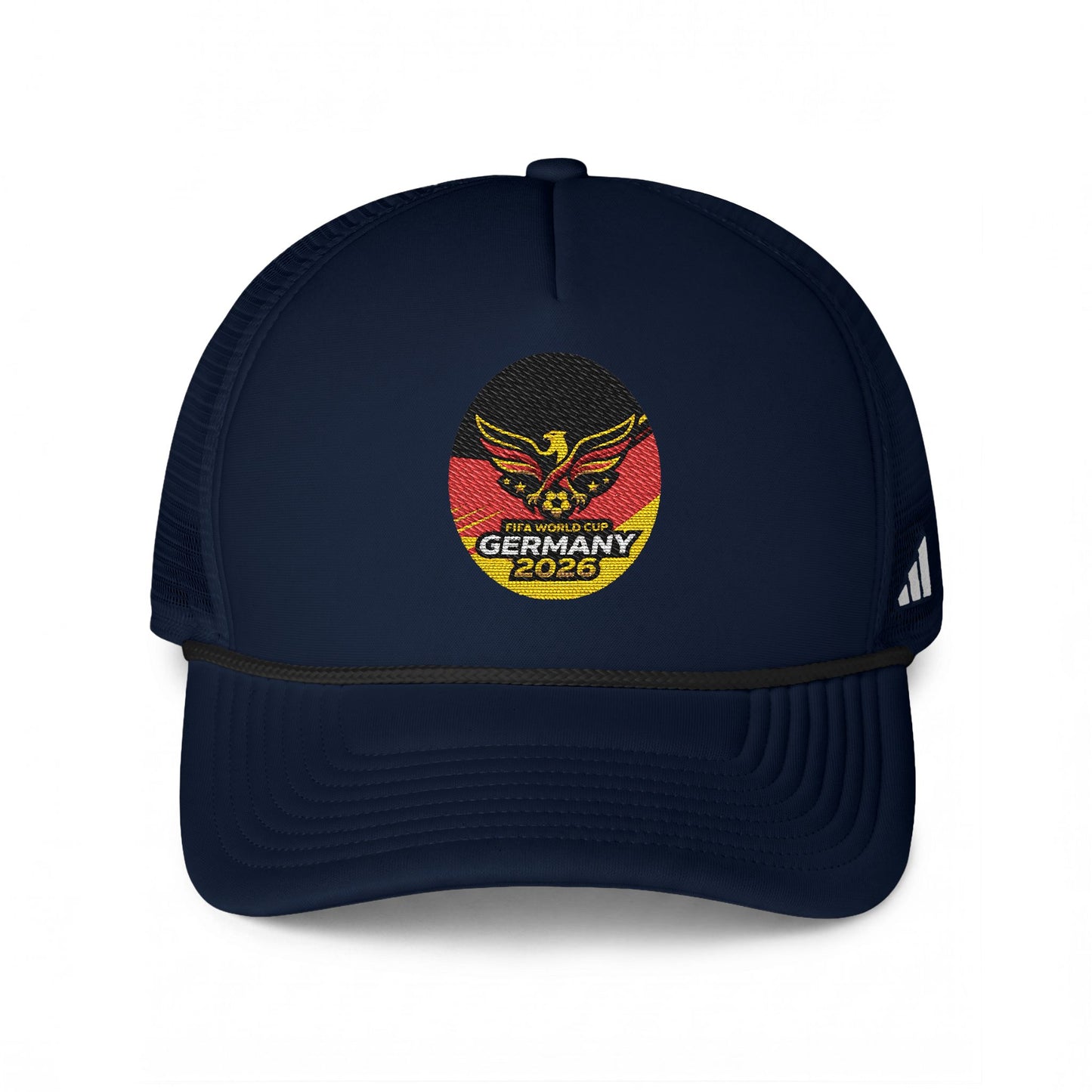 Germany Soccer '26 Trucker Cap — Embroidered Deutschland  Soccer Cap