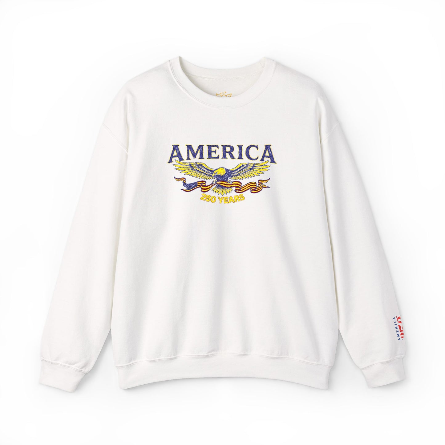 USA 250th American Eagle Crewneck Sweatshirt — USA 250th Vintage Patriotic Pullover - Trending Novelties & Gifts