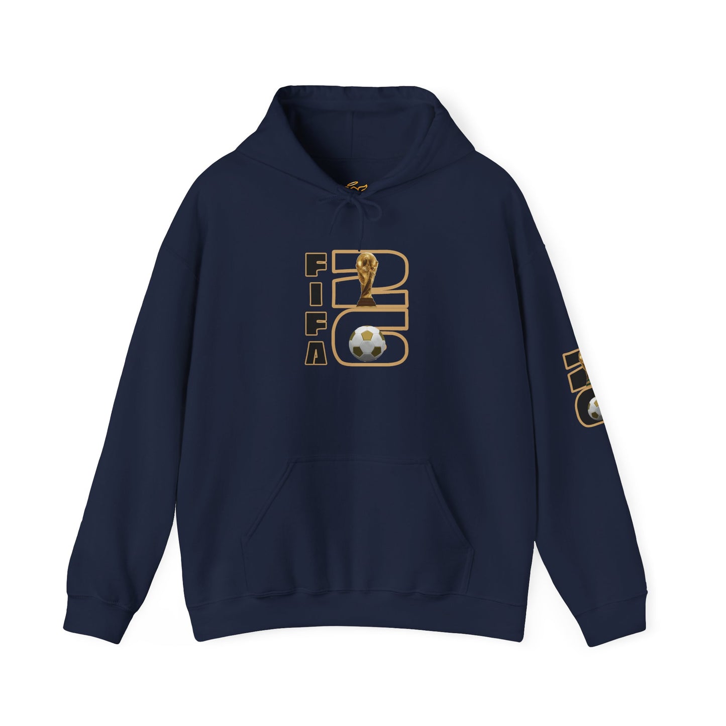 FIFA World Cup Soccer 2026 Hoodie – Soccer Trophy & Ball Graphic Pullover