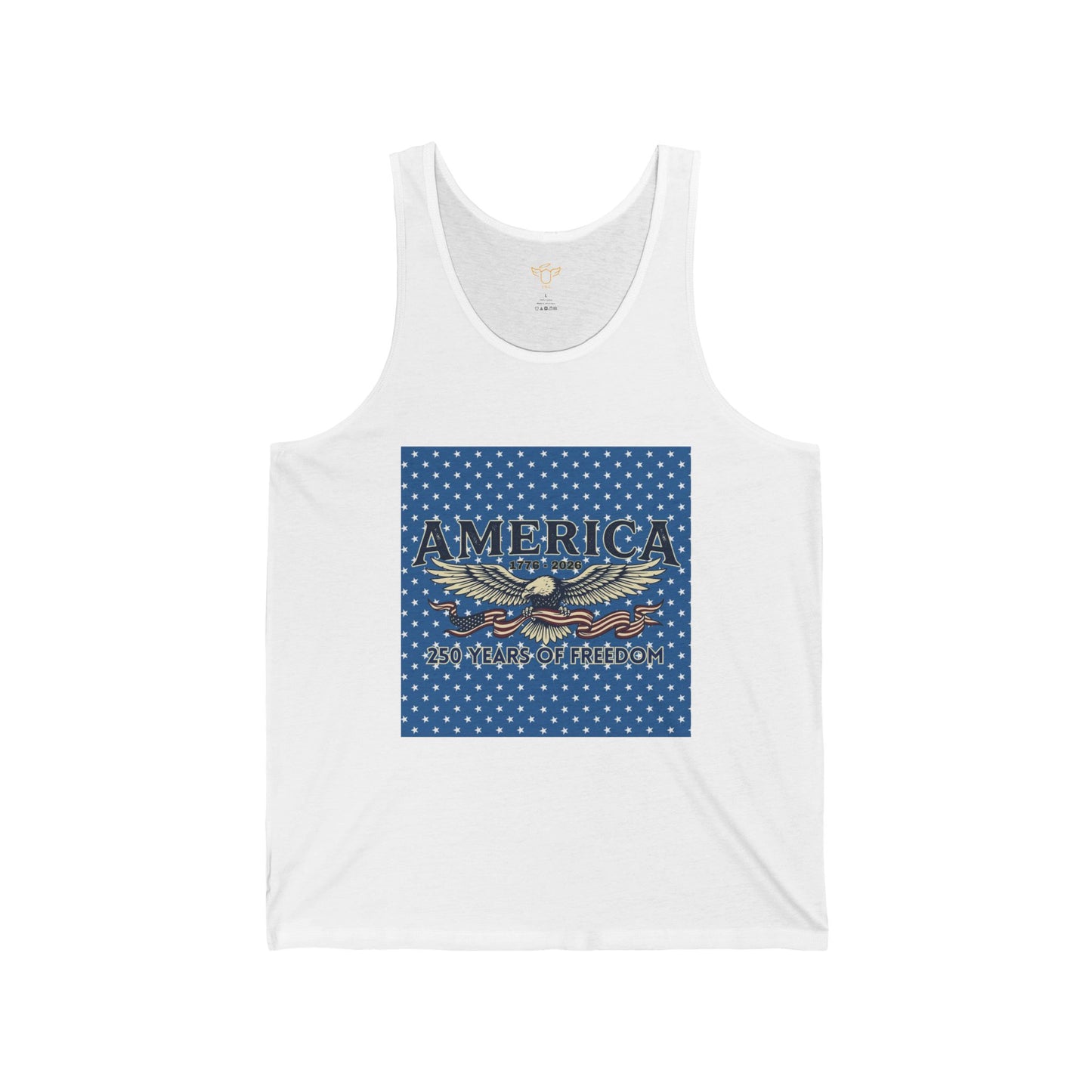 America  250 Years ANNIVERSARY Eagle Tank Top — USA 250th ANNIVERSARY Graphic Tank Top - Trending Novelties & Gifts