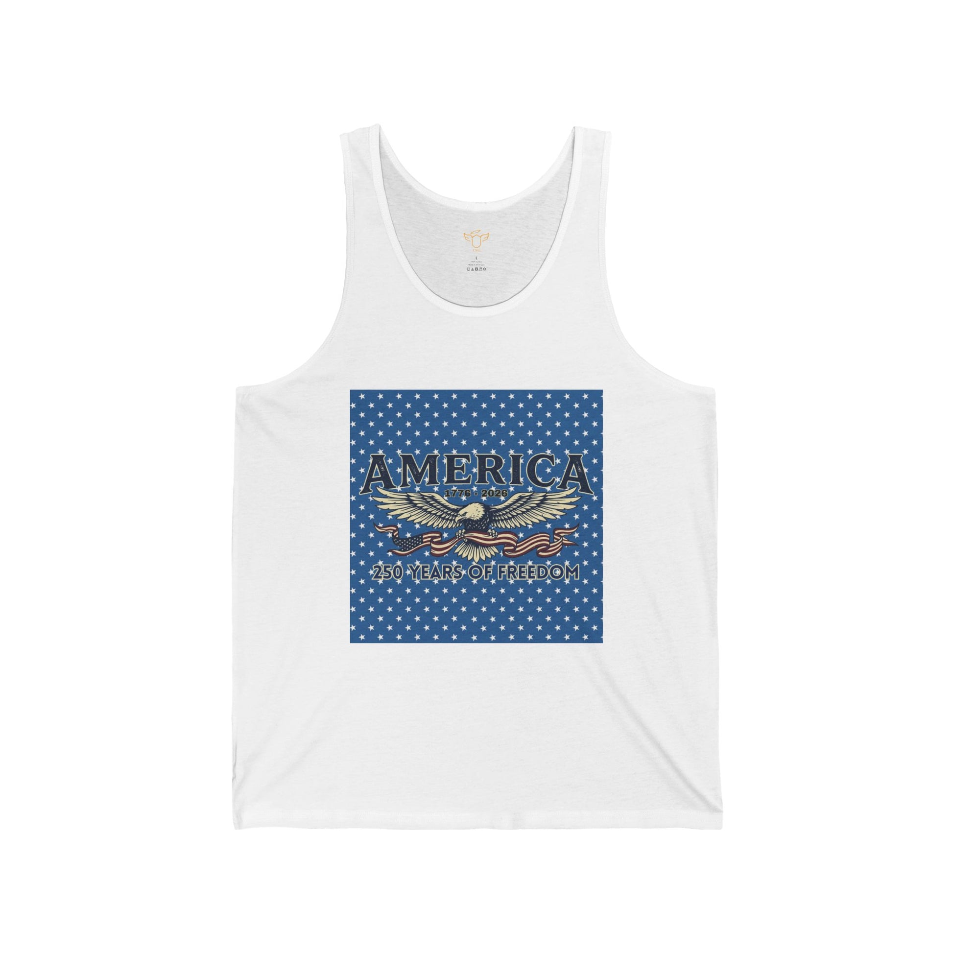 America  250 Years ANNIVERSARY Eagle Tank Top — USA 250th ANNIVERSARY Graphic Tank Top - Trending Novelties & Gifts