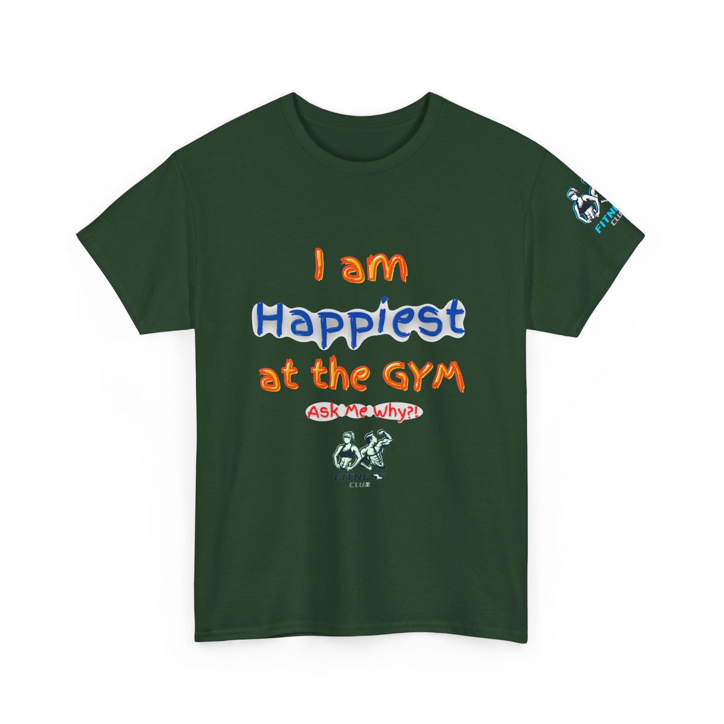 Fitness Quotes GYM Unisex Heavy Cotton Tee 11.FQT