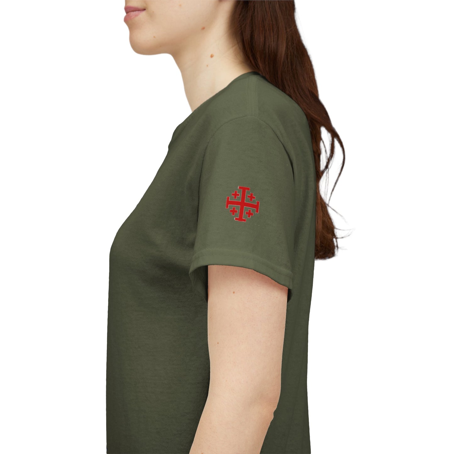 Deus Vult T-Shirt — Medieval Knight Cross Graphic Tee (CT)