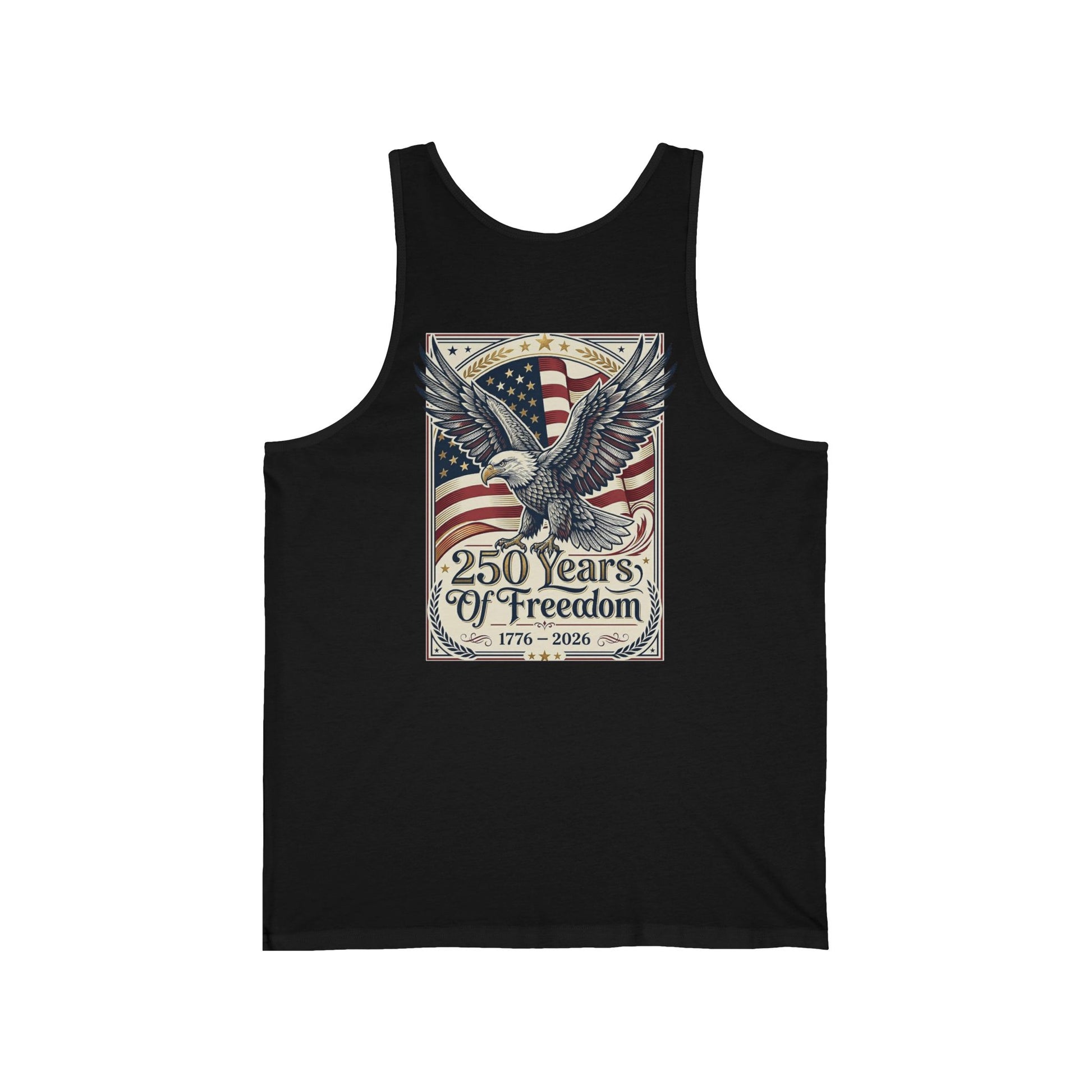 USA 250th ANNIVERSARY  Eagle Tank Top — Patriotic American 250 Years of Freedom Tank Top - Trending Novelties & Gifts