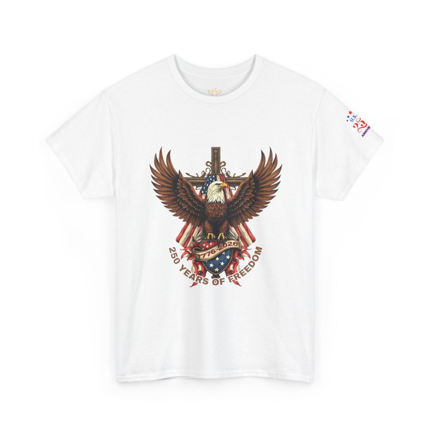 Patriotic Eagle Tee — 250 Years of Freedom Graphic T‑Shirt (USA 250th)