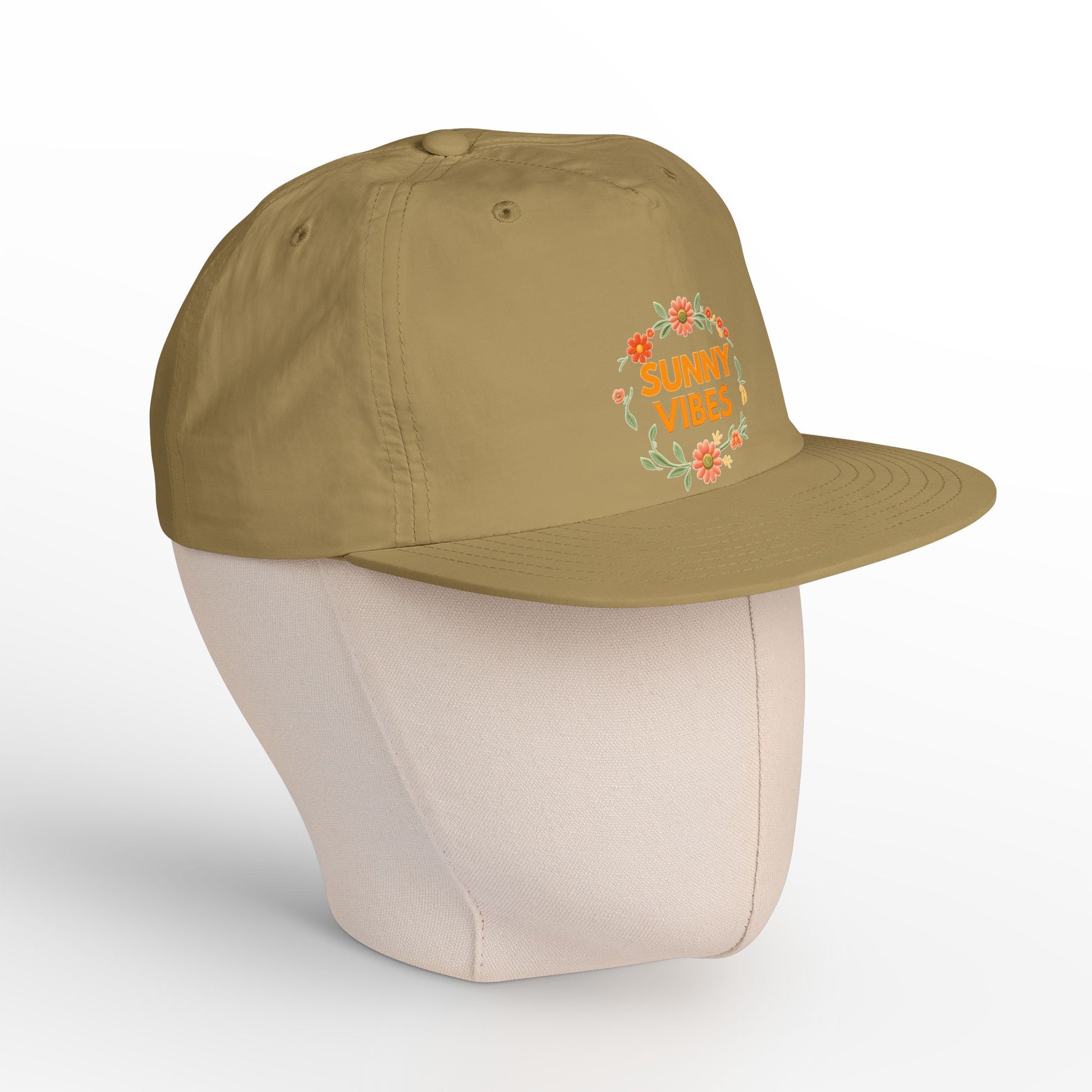Sunny Vibes Surf Cap — Summer Floral Beach Hat - Trending Novelties & Gifts