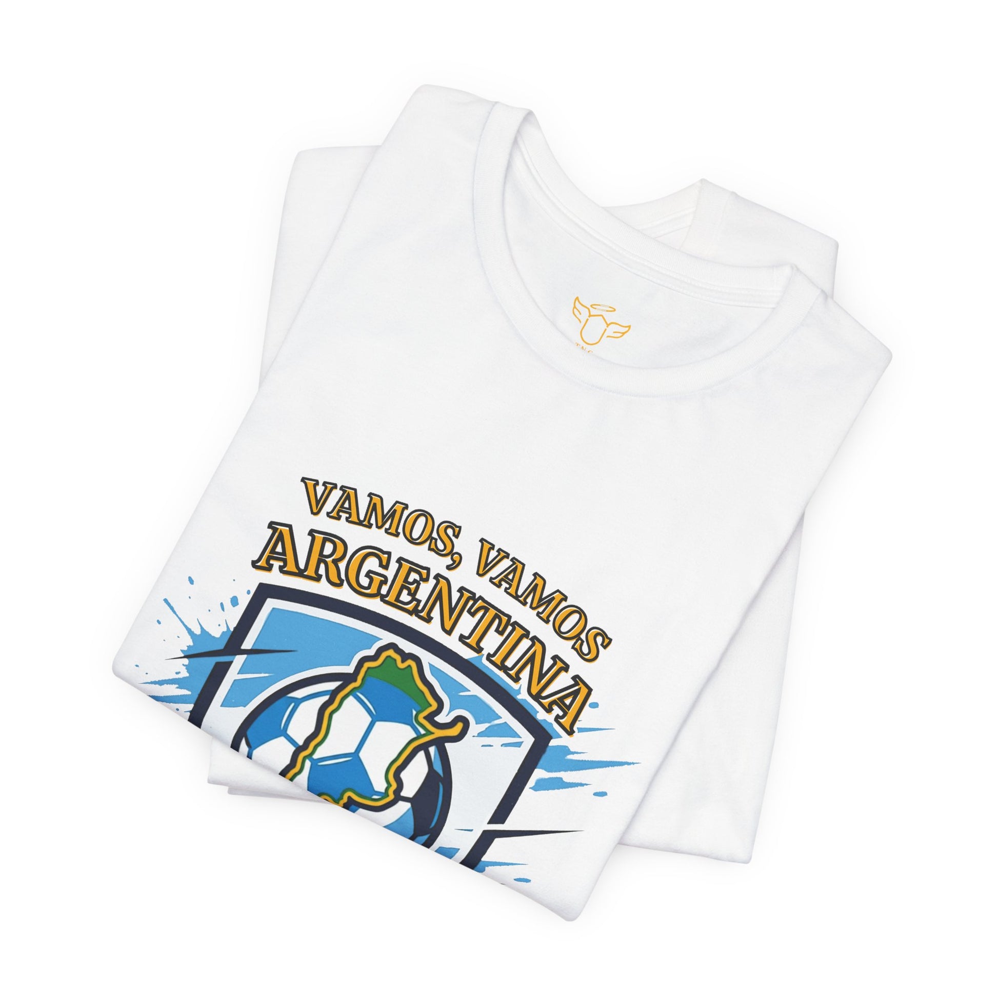 Argentina Soccer T-Shirt - "Vamos, Vamos Argentina" Together for a Dream Fan Tee - Trending Novelties & Gifts