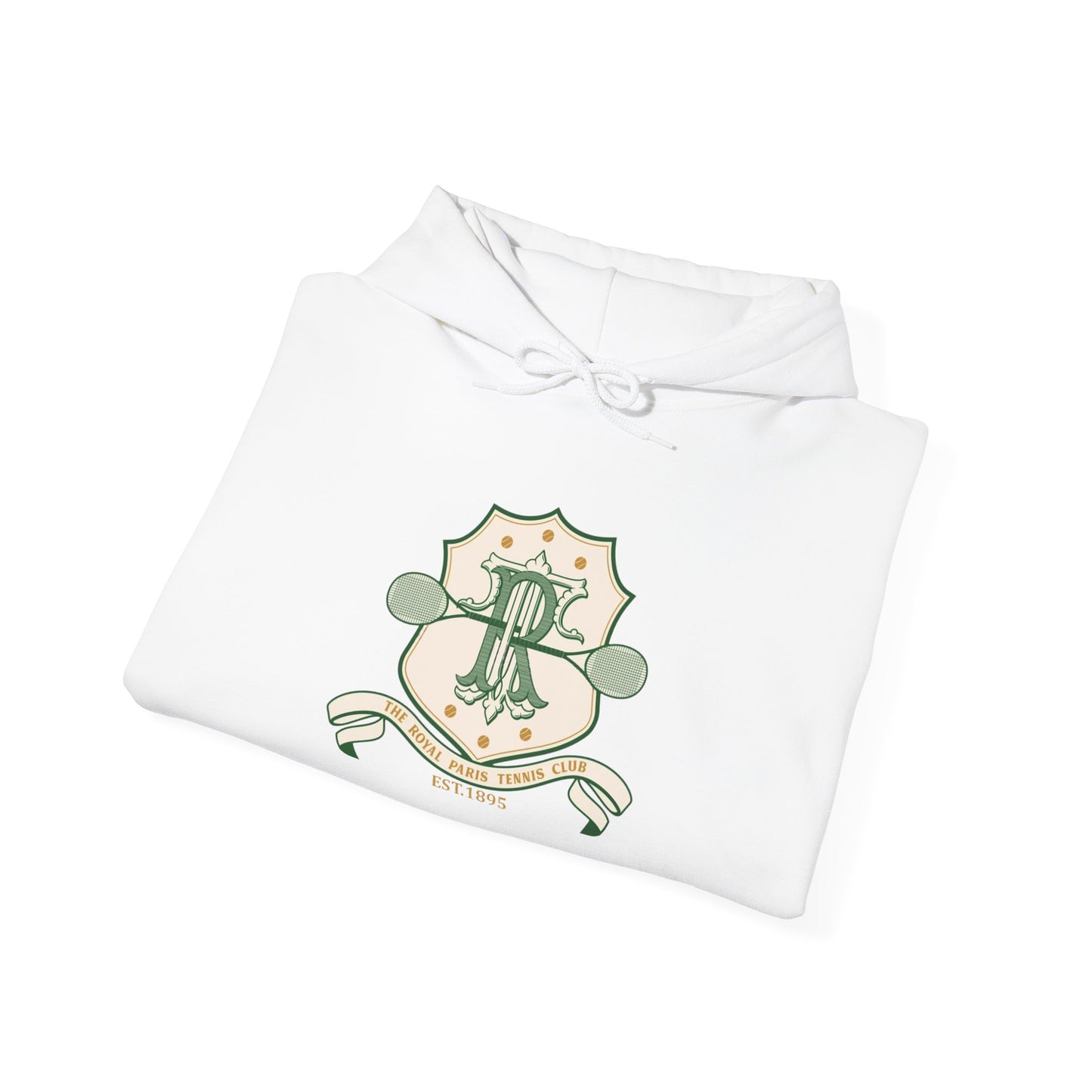 The Royal Paris Tennis Club Hoodie – Vintage Tennis  Crest Pullover