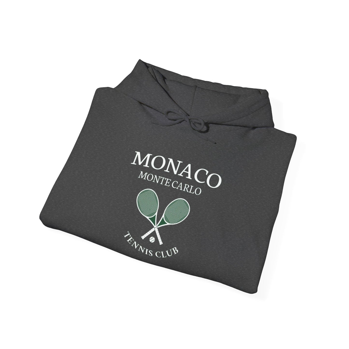 Monaco Monte Carlo Tennis Club Hoodie — Casual Sportswear for Players & Fans.