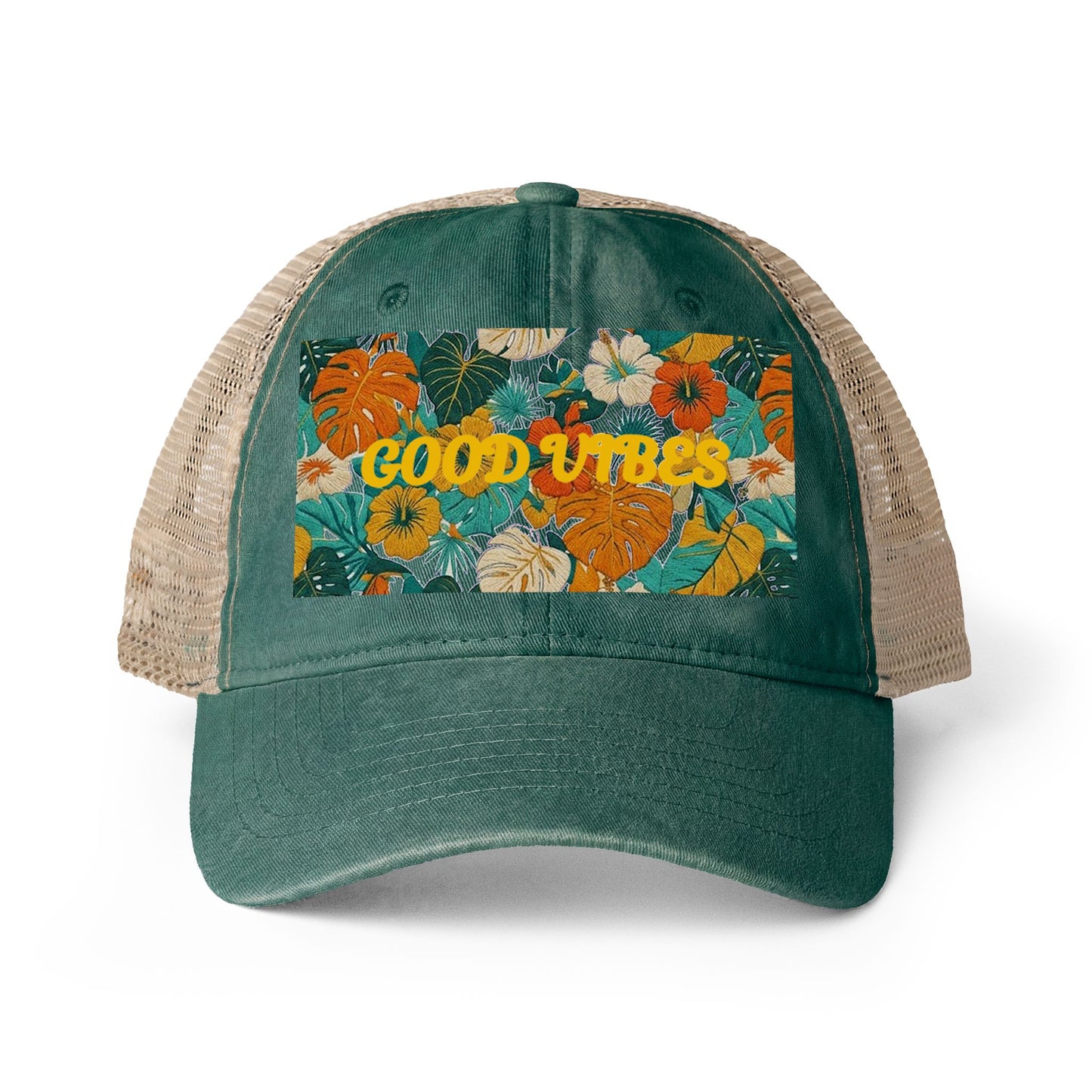 Women's Washed Mesh-Back Cap for Summer - Trending Novelties & Gifts
