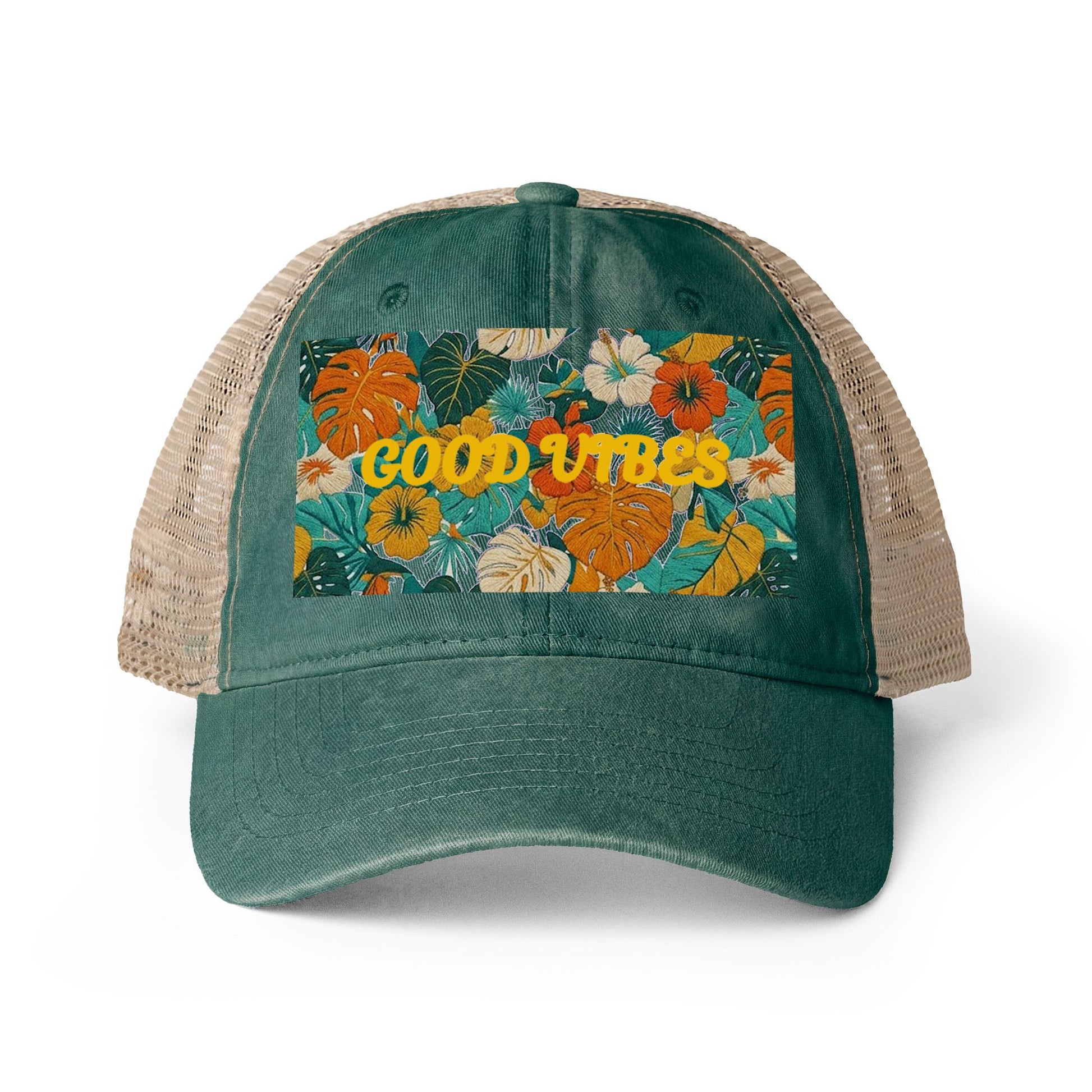 Women's Washed Mesh-Back Cap for Summer - Trending Novelties & Gifts