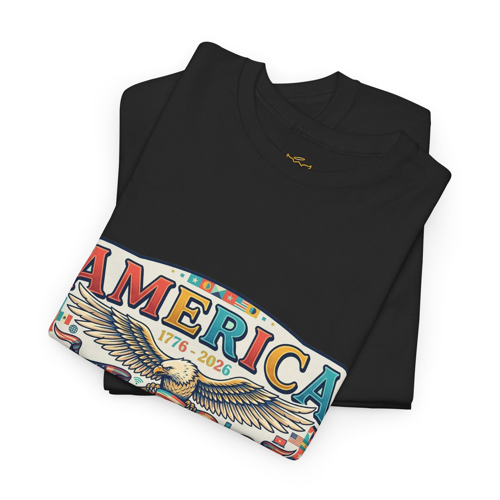 USA 250th ANNIVERSARY Vintage Graphic Tee — 250 Years Patriotic Independence Day Shirt - Trending Novelties & Gifts